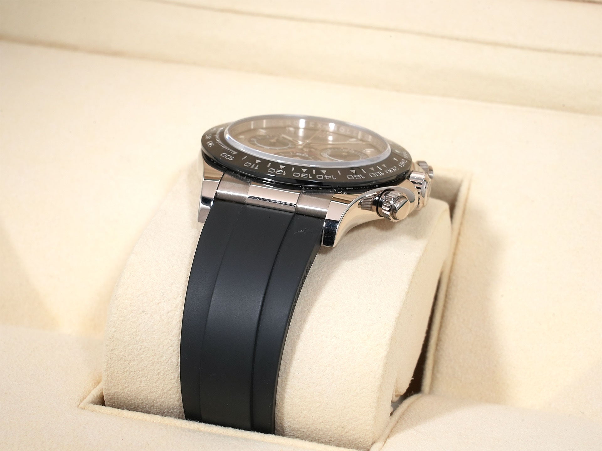 ロレックス デイトナ Ref.116519LN ホワイトゴールド スチールxブラック文字盤 美中古 jxmjuvzo
