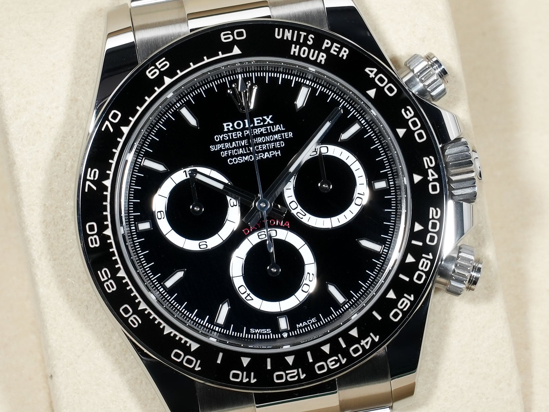 ロレックス デイトナ Ref.126500LN ステンレススチール ブラック文字盤 美中古 yxf5ztn6