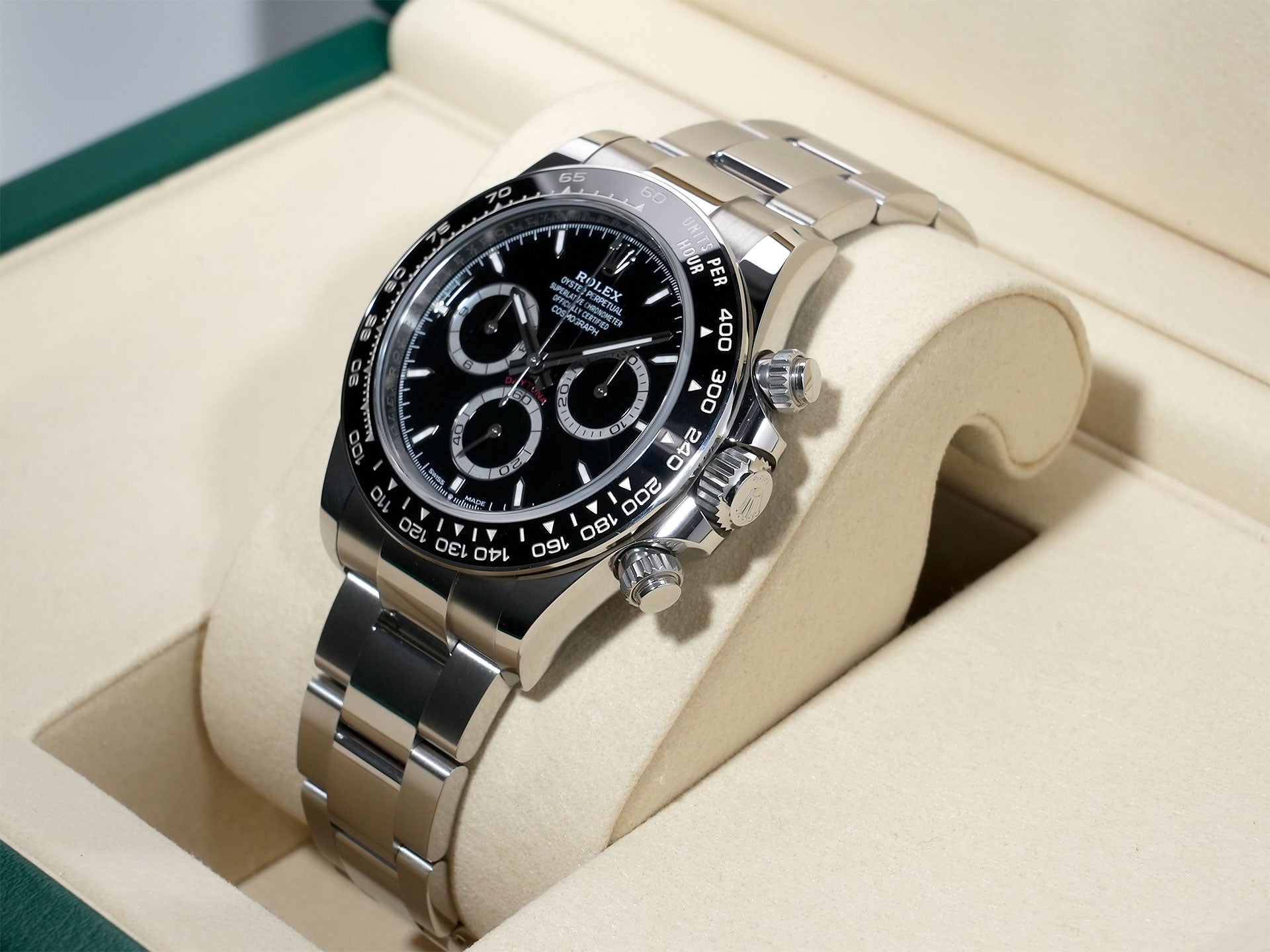 ロレックス デイトナ Ref.126500LN ステンレススチール ブラック文字盤 美中古 yxf5ztn6