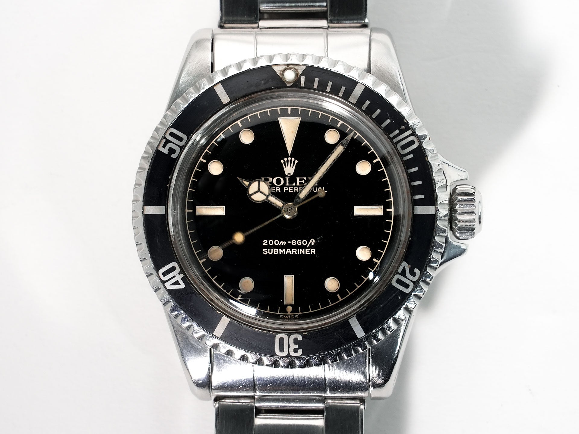 ROLEX Submariner Ref. 5512 Stainless Steel Black Dial Used rfyqjmkg
