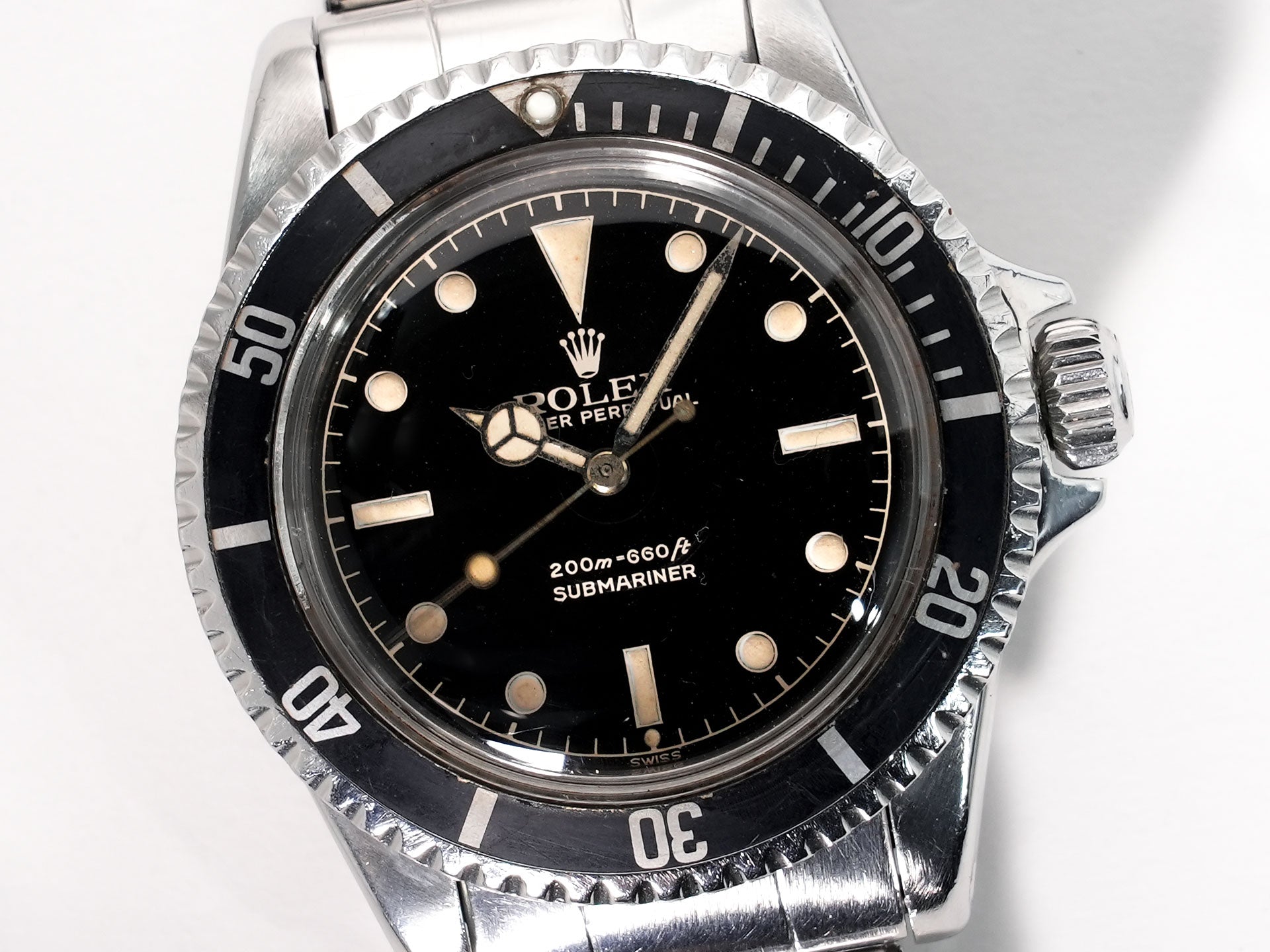 ROLEX Submariner Ref. 5512 Stainless Steel Black Dial Used rfyqjmkg