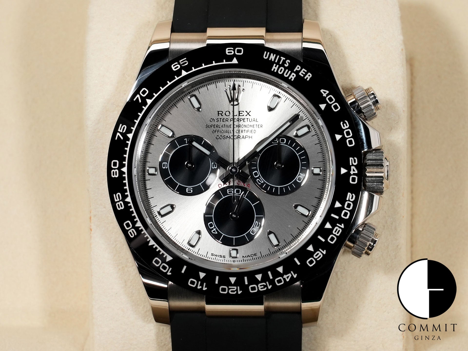 ロレックス デイトナ Ref.116519LN ホワイトゴールド スチールxブラック文字盤 中古 4fy8d2ii