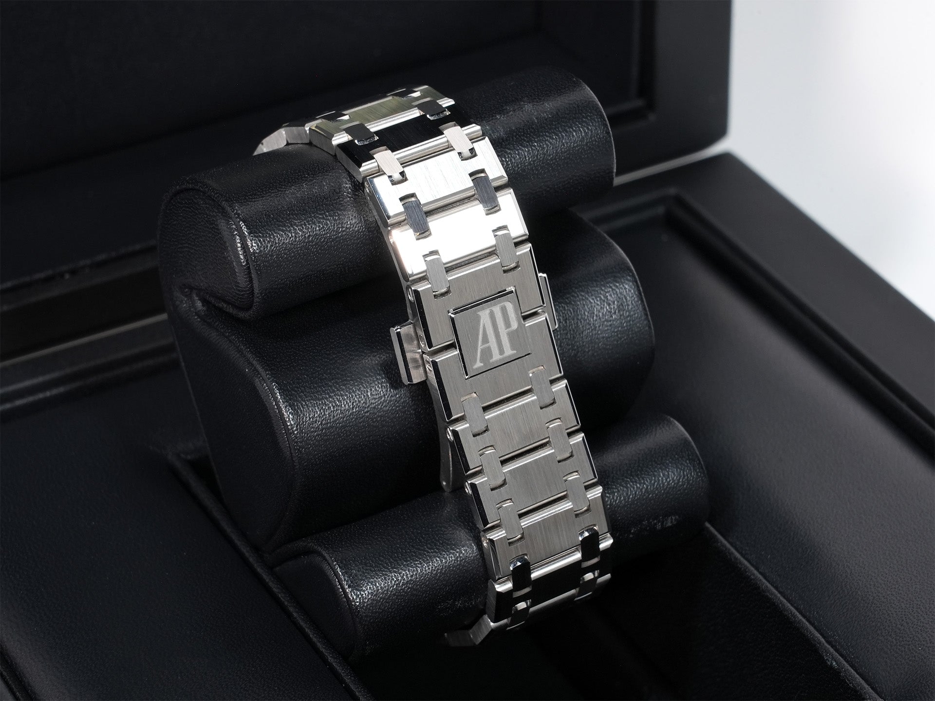 オーデマピゲ ロイヤルオーク エクストラ シン Ref.15202ST.OO.1240ST.01.A ステンレススチール ブルー文字盤 美品 jdzdc69f