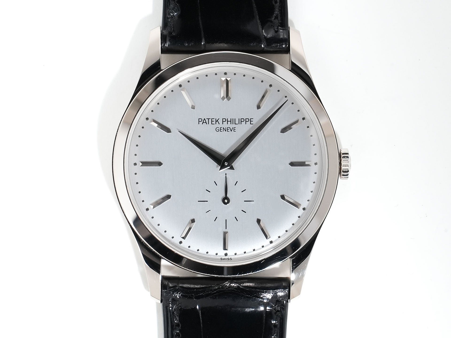 パテックフィリップ カラトラバ Ref.5196G-001 ホワイトゴールド シルバー文字盤 美中古 jyeshwhu