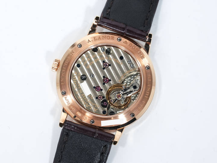 A.ランゲ＆ゾーネ サクソニア Ref.219.032 ピンクゴールド シルバー文字盤 中古 ngx6jqsr