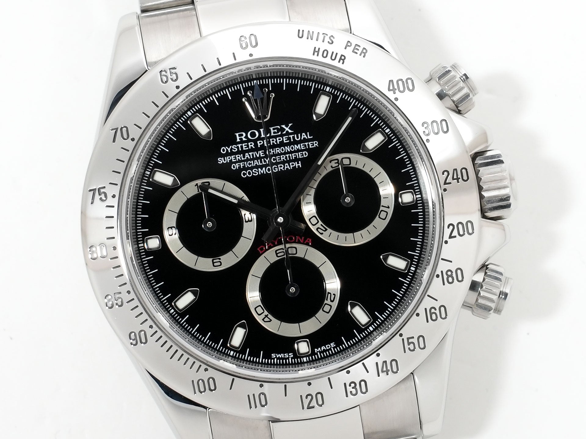 ロレックス デイトナ Ref.116520 ステンレススチール ブラック文字盤 中古 i67gpfx4