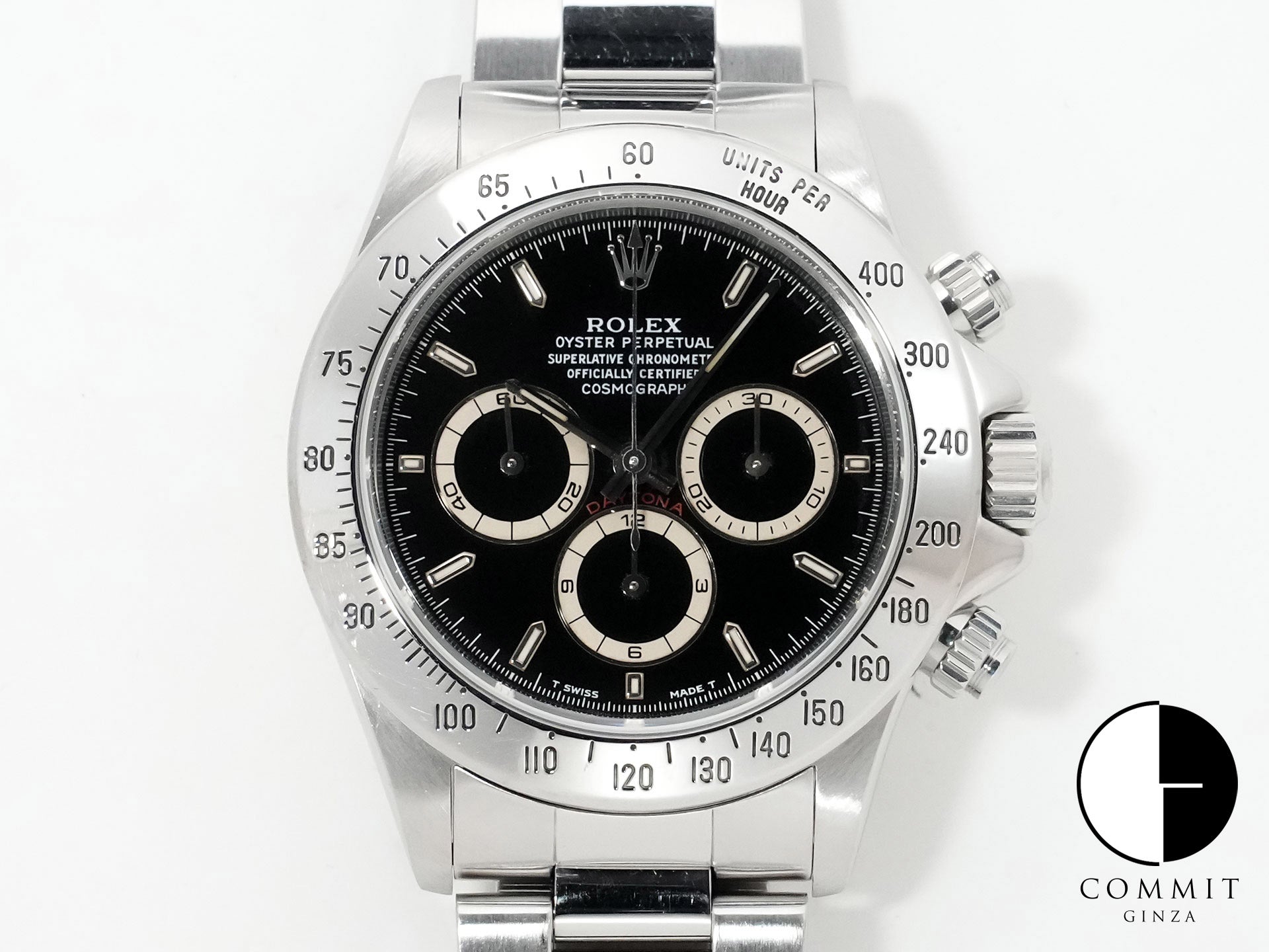 ロレックス デイトナ エルプリメロ Ref.16520 ステンレススチール ブラック文字盤 中古 w27tfq9s