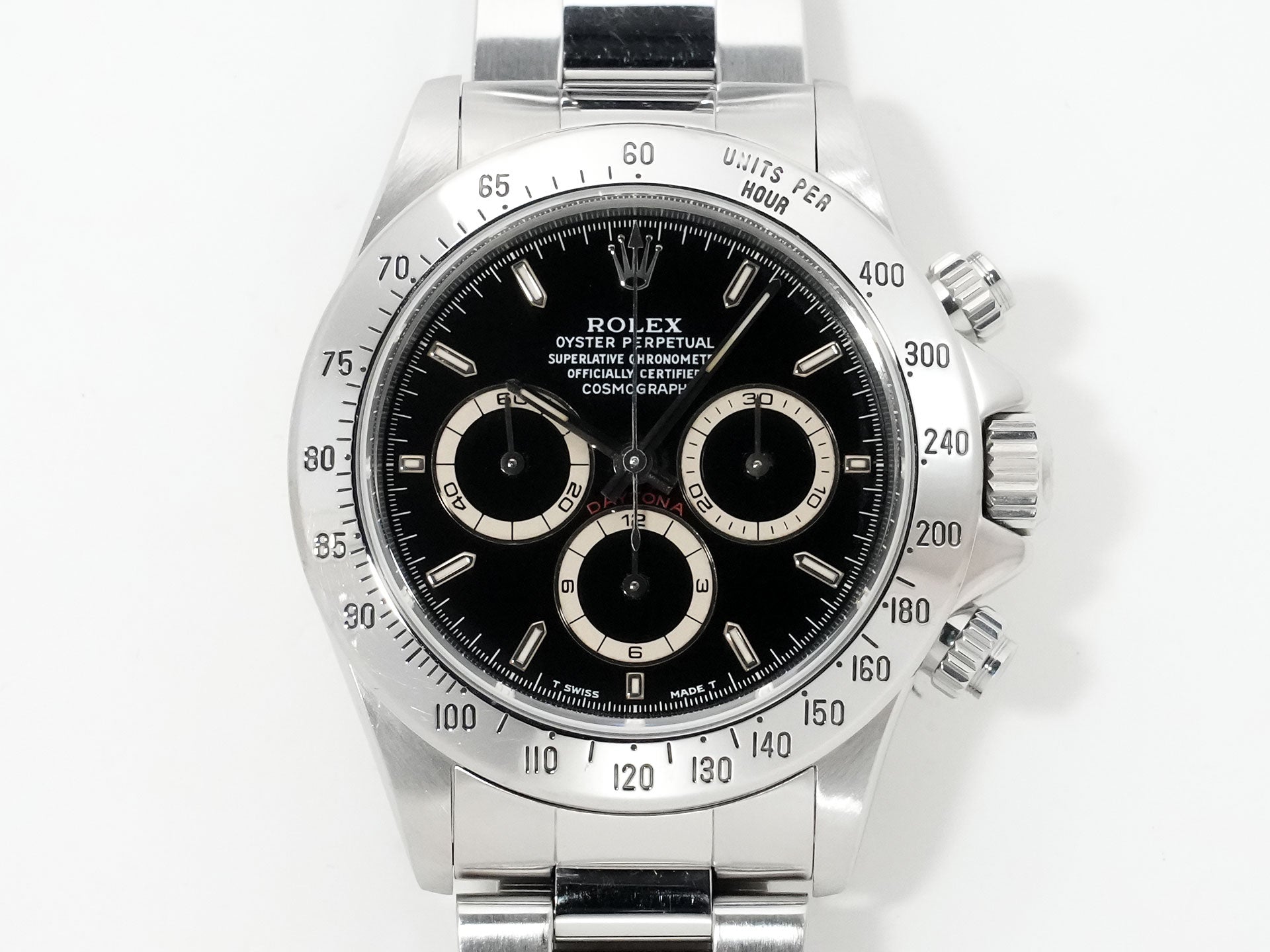 ロレックス デイトナ エルプリメロ Ref.16520 ステンレススチール ブラック文字盤 中古 w27tfq9s