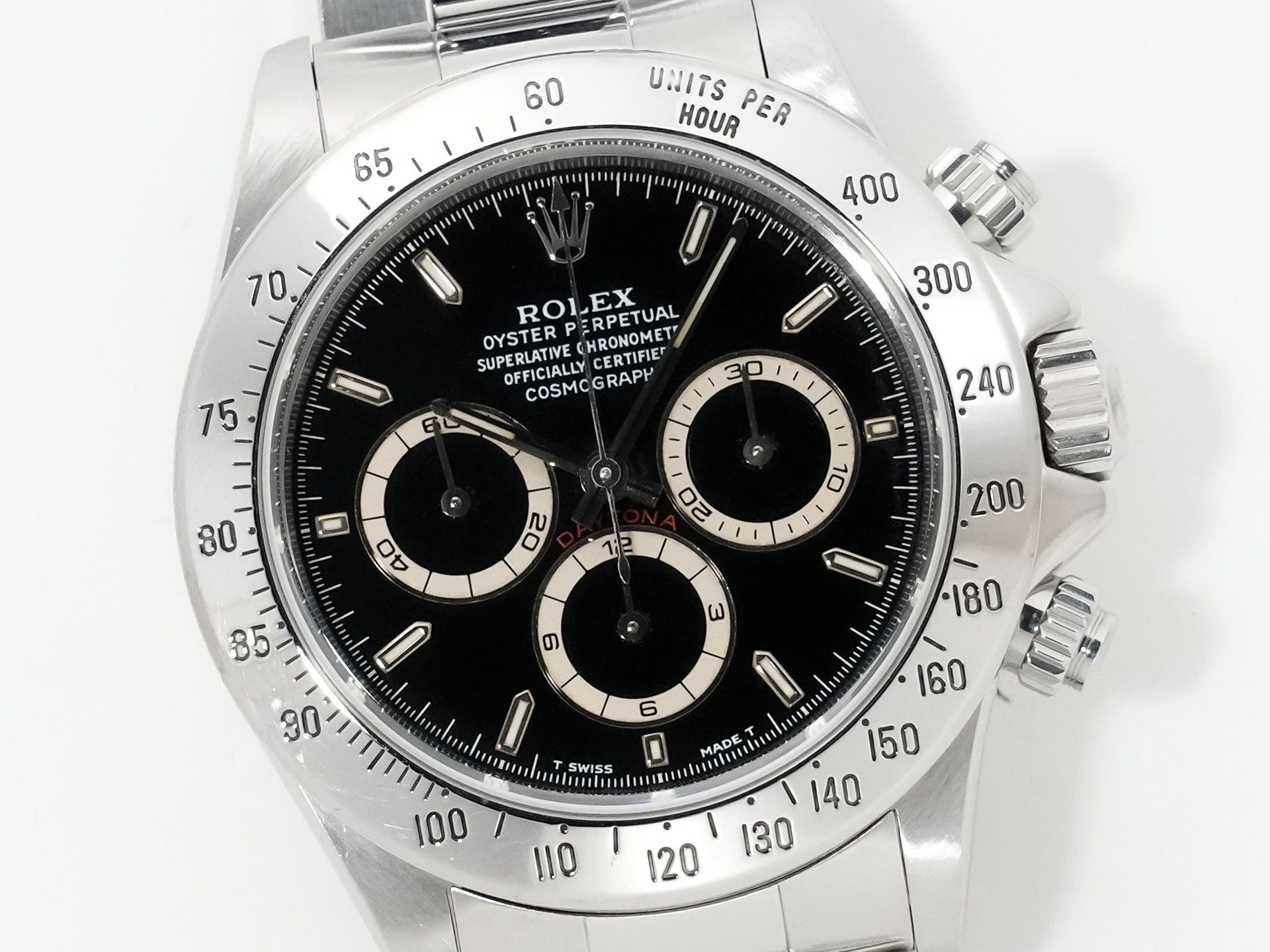 ロレックス デイトナ エルプリメロ Ref.16520 ステンレススチール ブラック文字盤 中古 w27tfq9s