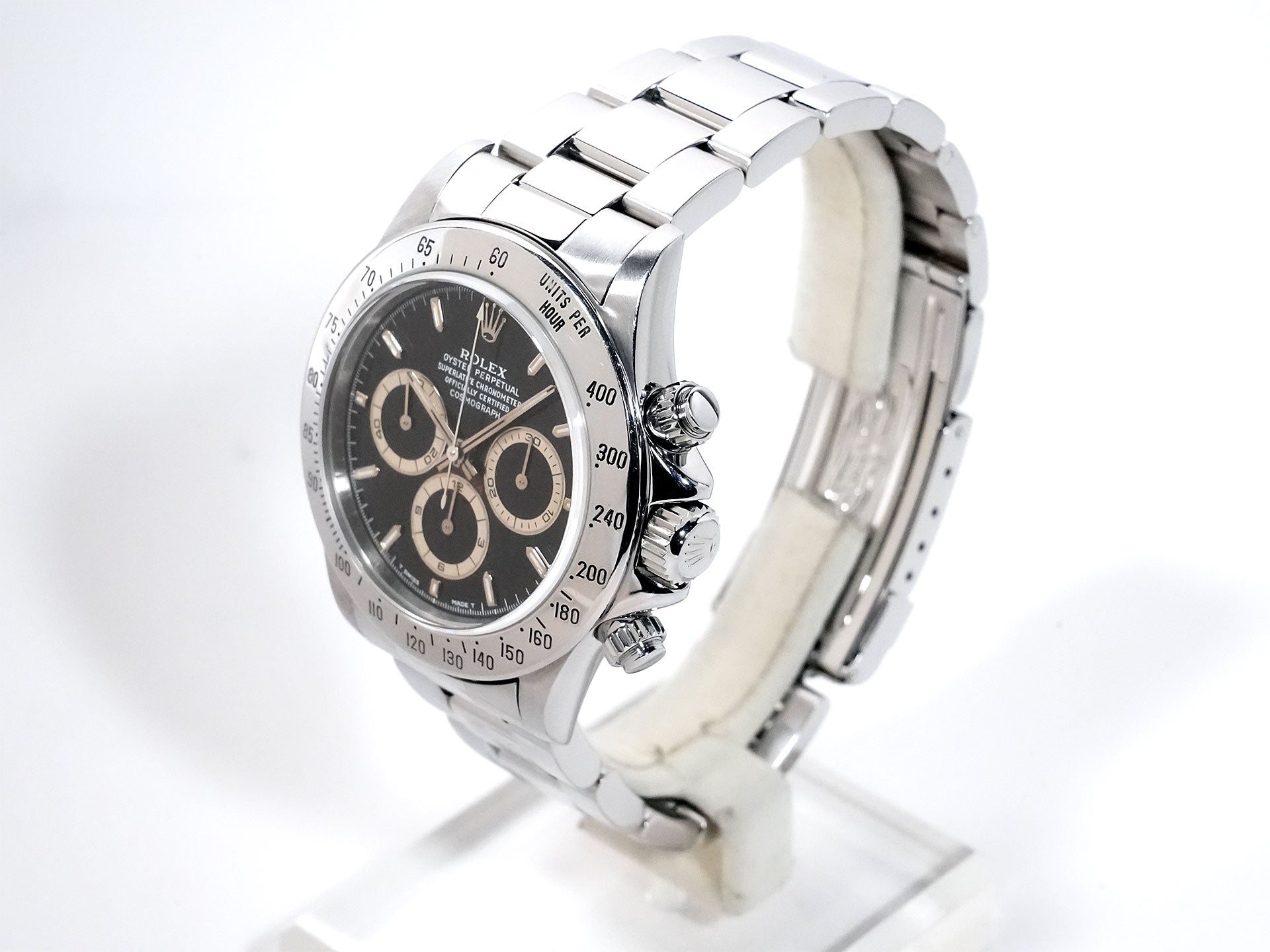 ロレックス デイトナ エルプリメロ Ref.16520 ステンレススチール ブラック文字盤 中古 w27tfq9s