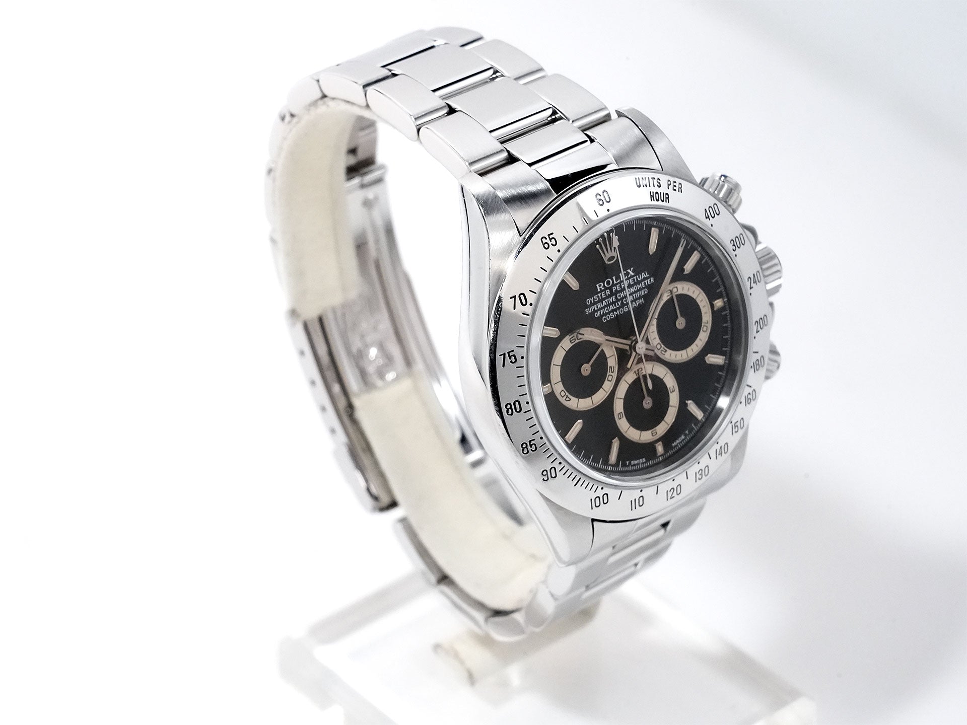ロレックス デイトナ エルプリメロ Ref.16520 ステンレススチール ブラック文字盤 中古 w27tfq9s