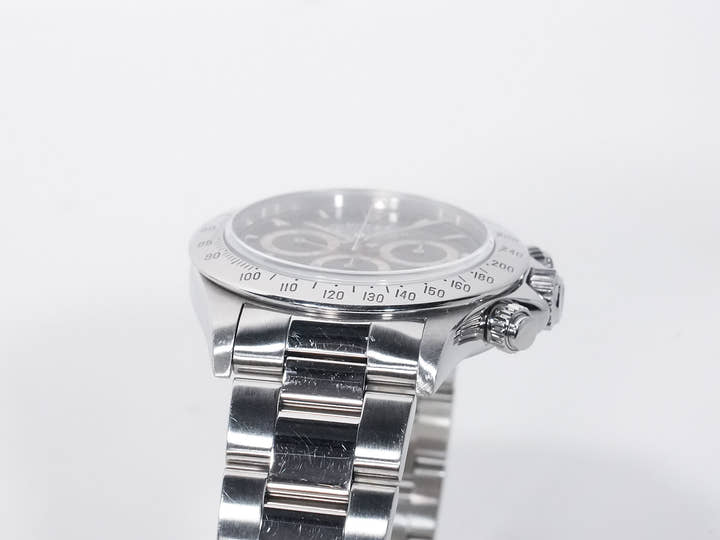 ロレックス デイトナ エルプリメロ Ref.16520 ステンレススチール ブラック文字盤 中古 w27tfq9s