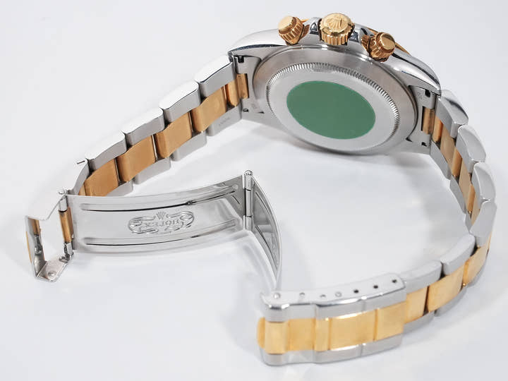 ロレックス デイトナ エルプリメロ Ref.16523 ステンレススチール/イエローゴールド ブラック文字盤 中古 cvnwzpq8
