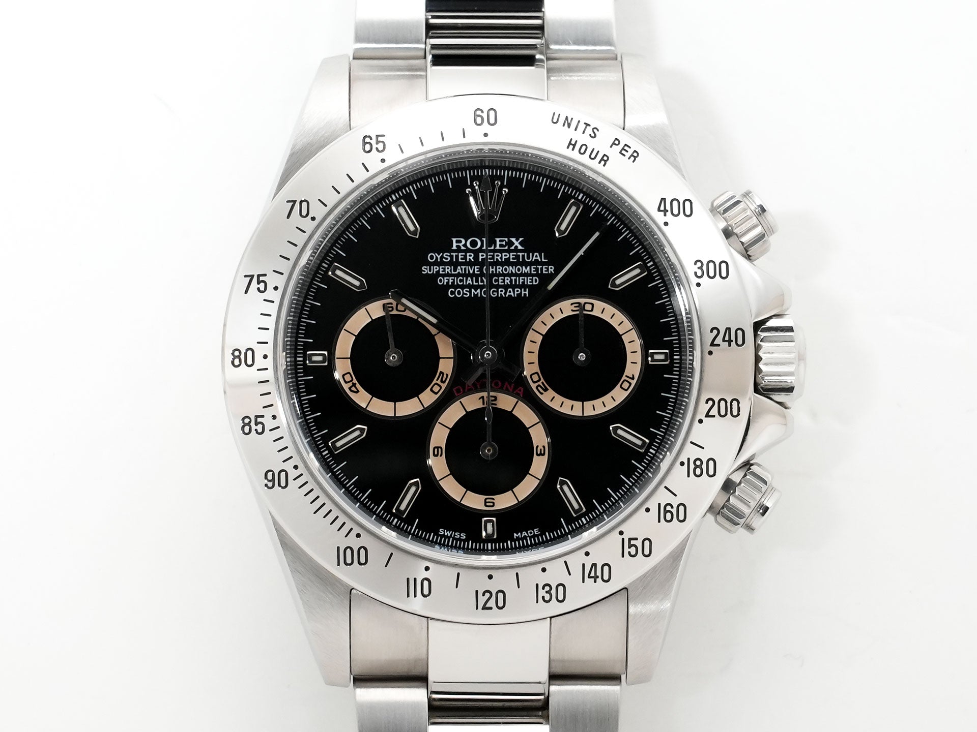 ロレックス デイトナ エルプリメロ Ref.16520 ステンレススチール ブラック文字盤 中古 gxkh7cgn