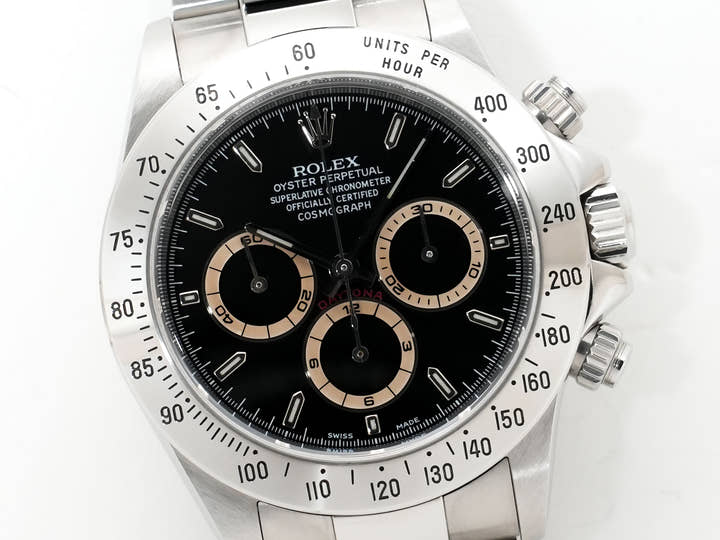 ロレックス デイトナ エルプリメロ Ref.16520 ステンレススチール ブラック文字盤 中古 gxkh7cgn