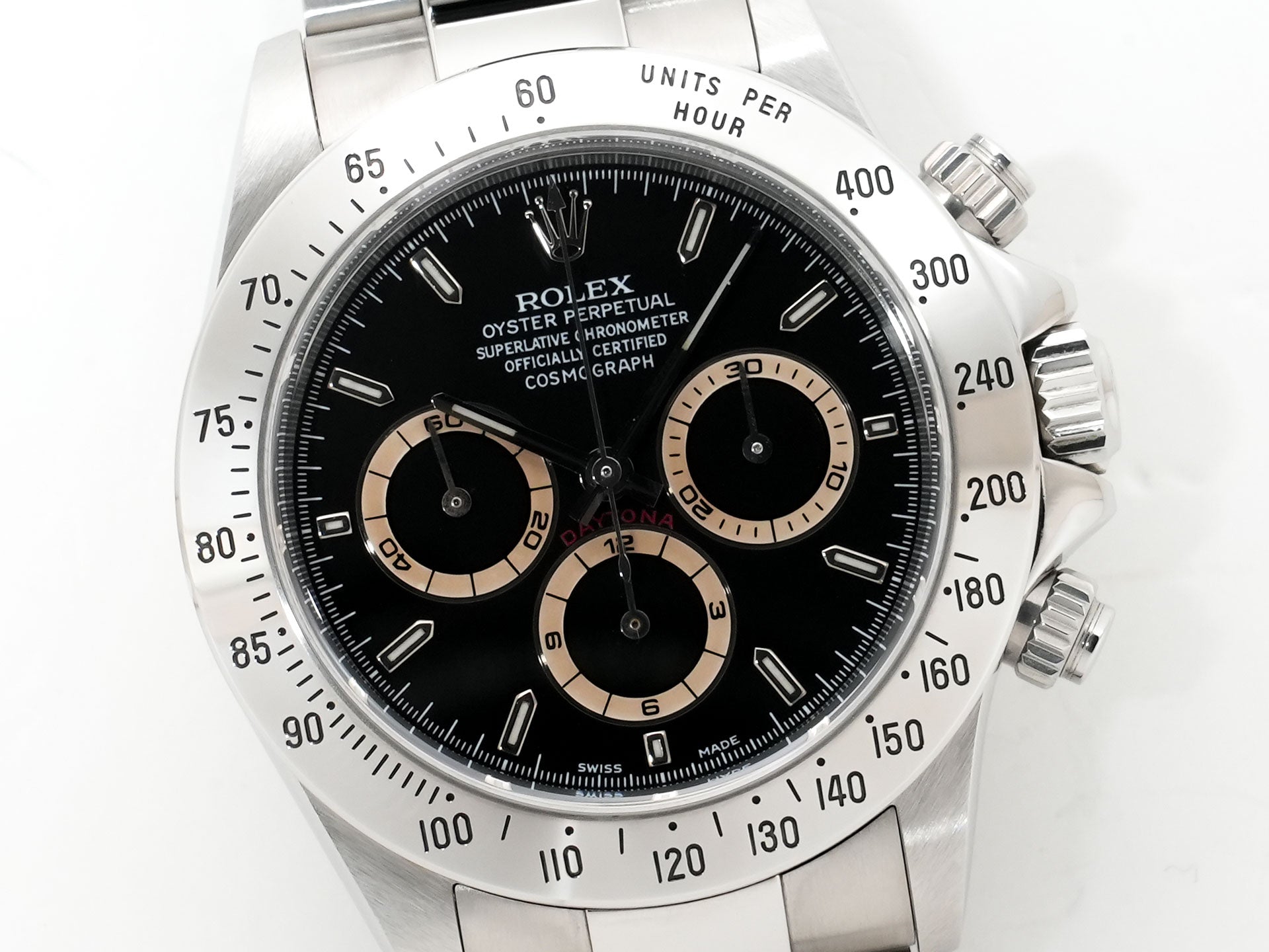 ロレックス デイトナ エルプリメロ Ref.16520 ステンレススチール ブラック文字盤 中古 gxkh7cgn