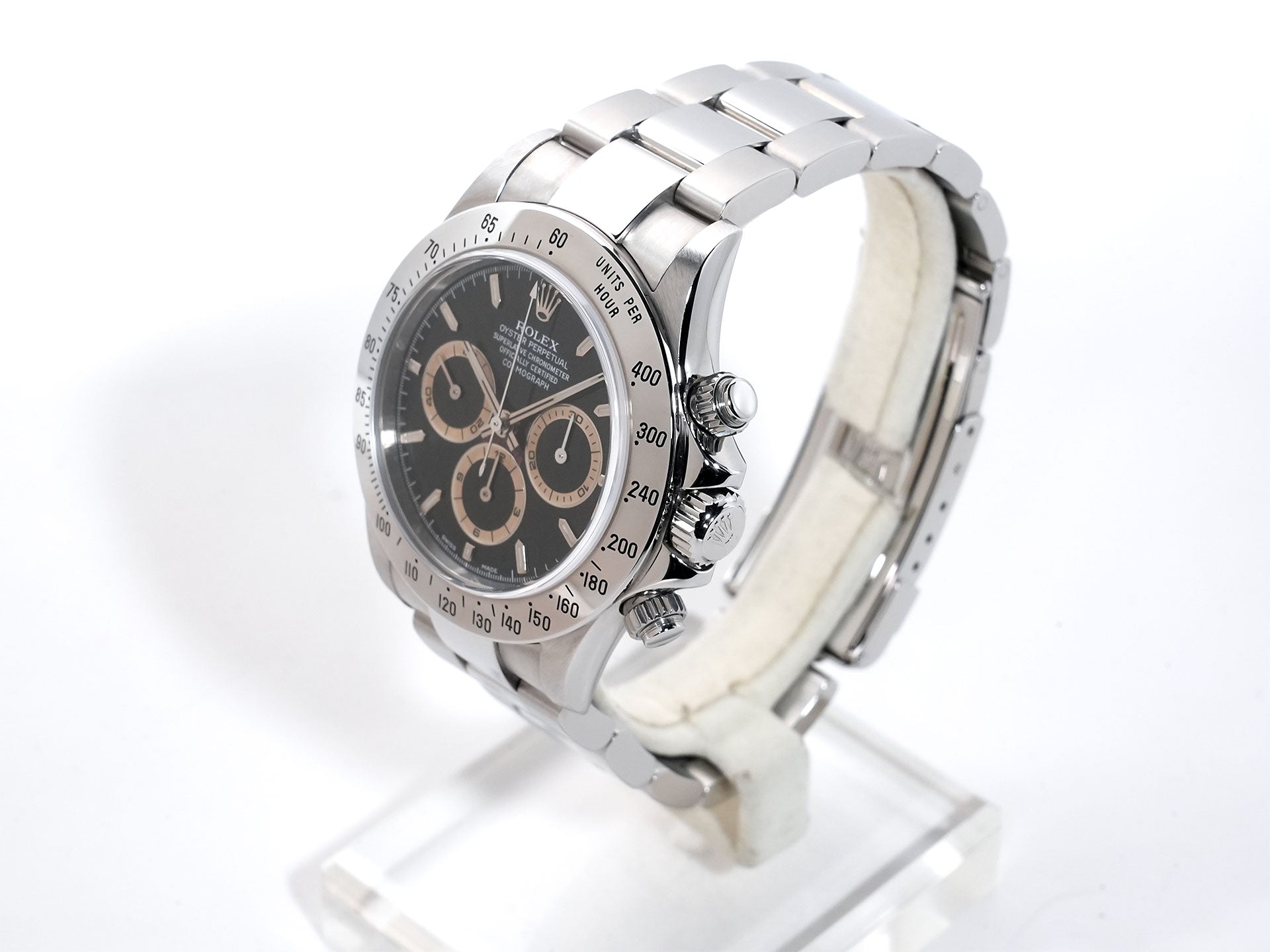 ロレックス デイトナ エルプリメロ Ref.16520 ステンレススチール ブラック文字盤 中古 gxkh7cgn