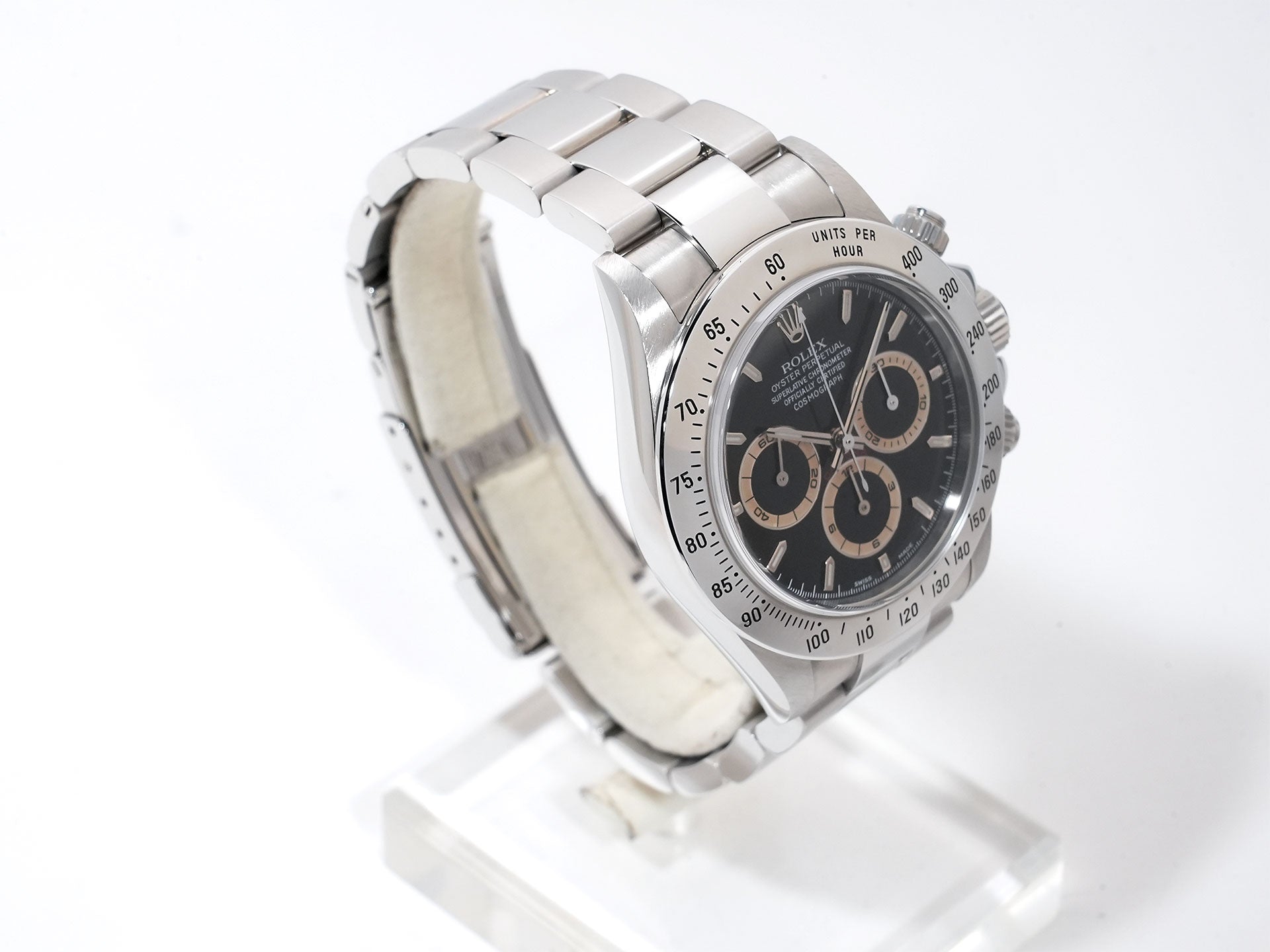 ロレックス デイトナ エルプリメロ Ref.16520 ステンレススチール ブラック文字盤 中古 gxkh7cgn