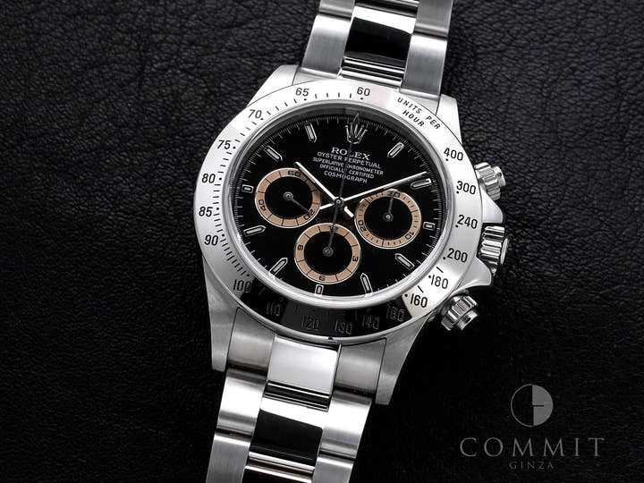 ロレックス デイトナ エルプリメロ Ref.16520 ステンレススチール ブラック文字盤 中古 gxkh7cgn