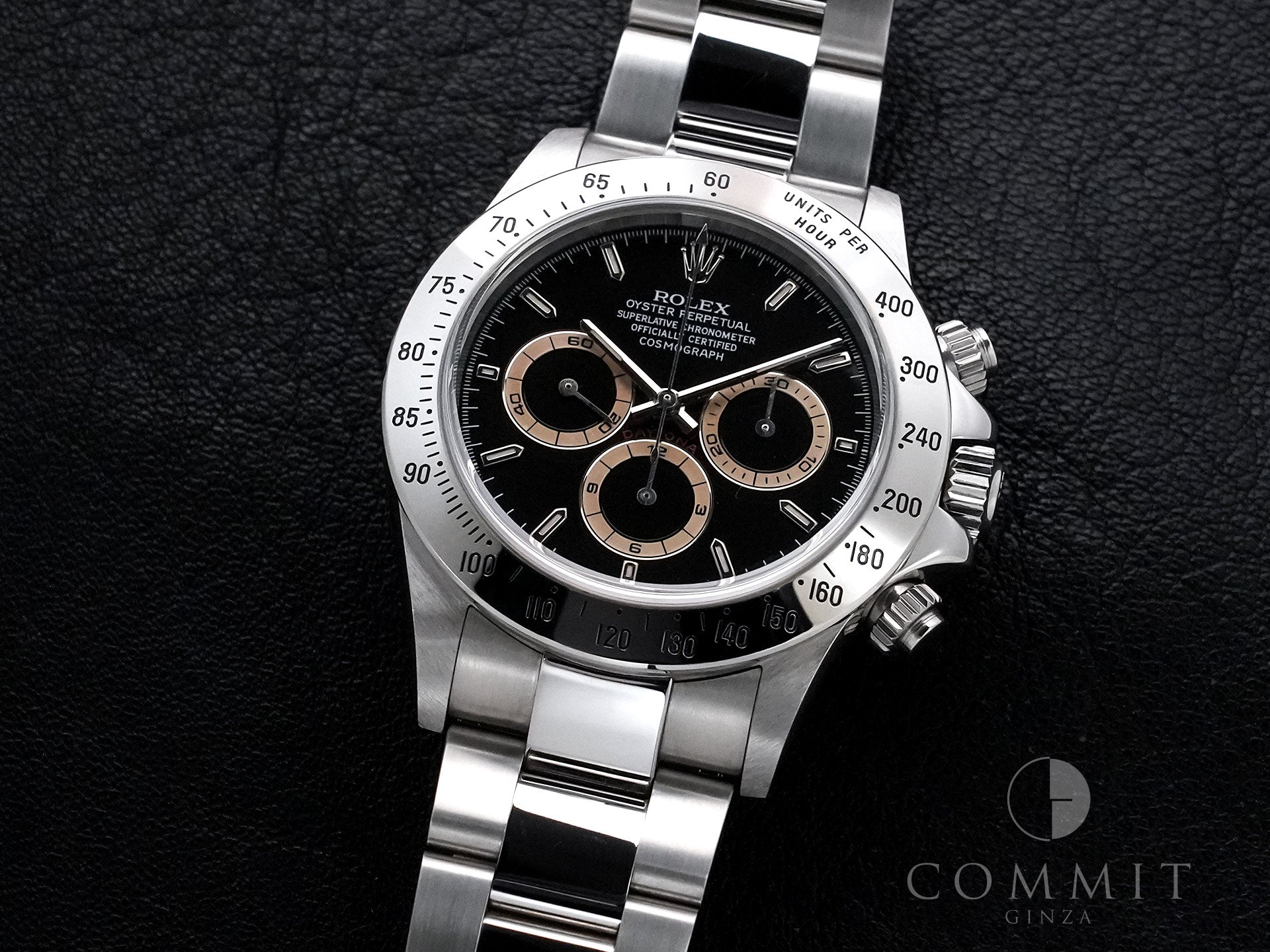 ロレックス デイトナ エルプリメロ Ref.16520 ステンレススチール ブラック文字盤 中古 gxkh7cgn