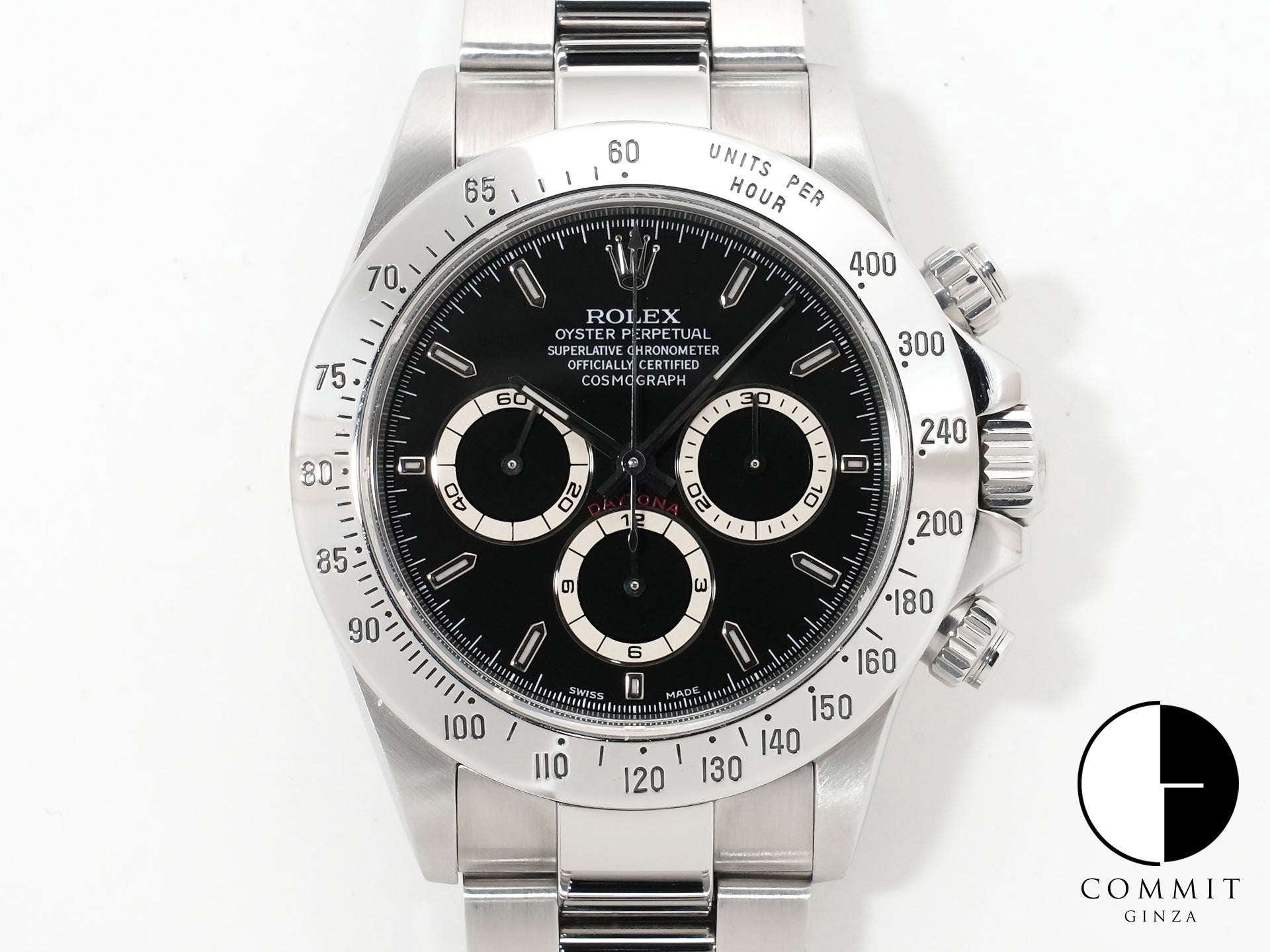 ロレックス デイトナ エルプリメロ Ref.16520 ステンレススチール ブラック文字盤 中古 jopmr3h9