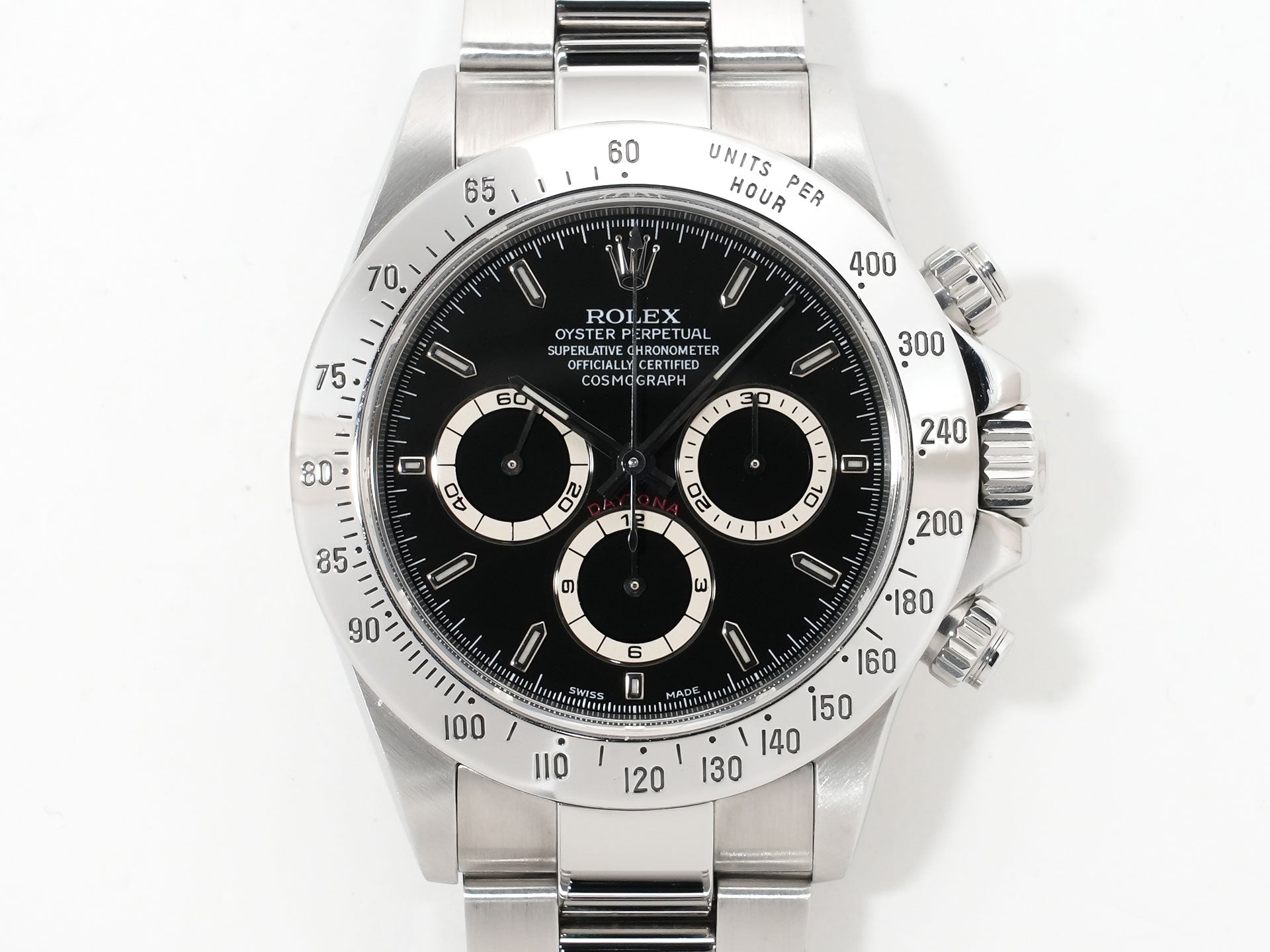 ロレックス デイトナ エルプリメロ Ref.16520 ステンレススチール ブラック文字盤 中古 jopmr3h9