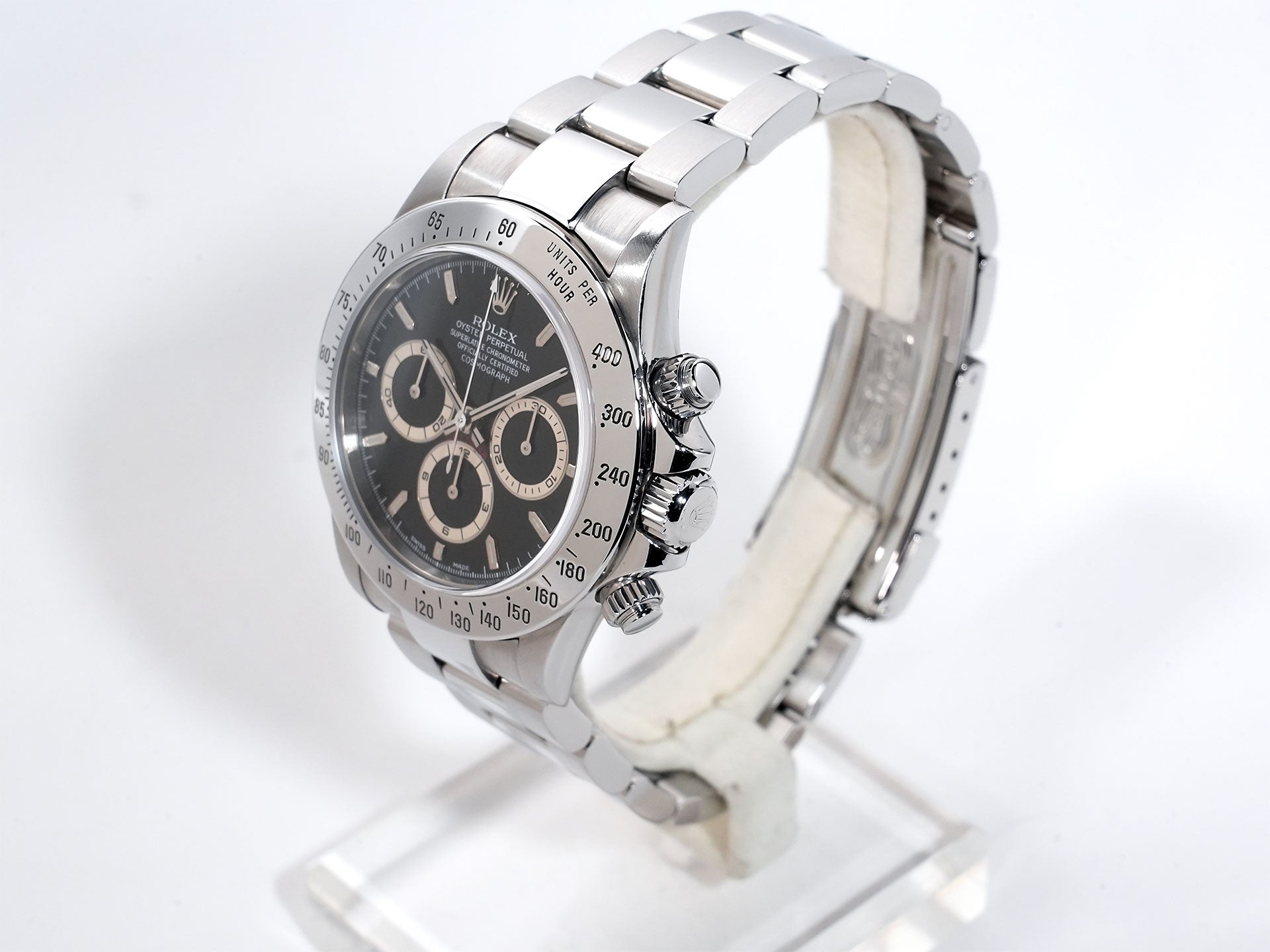 ロレックス デイトナ エルプリメロ Ref.16520 ステンレススチール ブラック文字盤 中古 jopmr3h9