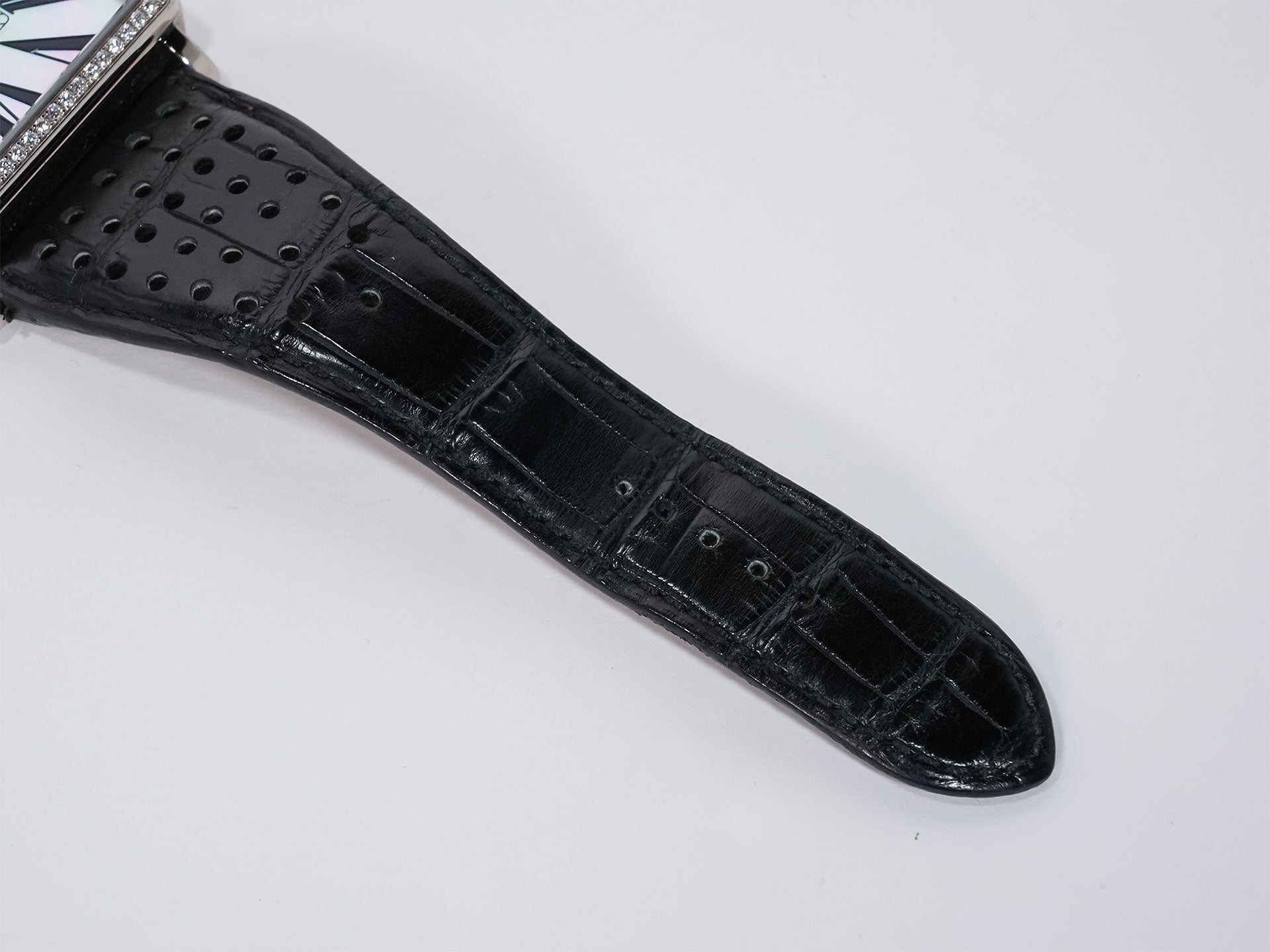 ロジェデュブイ ゴールデンスクエア Ref.G40 57 0-SD DN1.7A ホワイトゴールド シェル文字盤 美中古 xa72uxyv