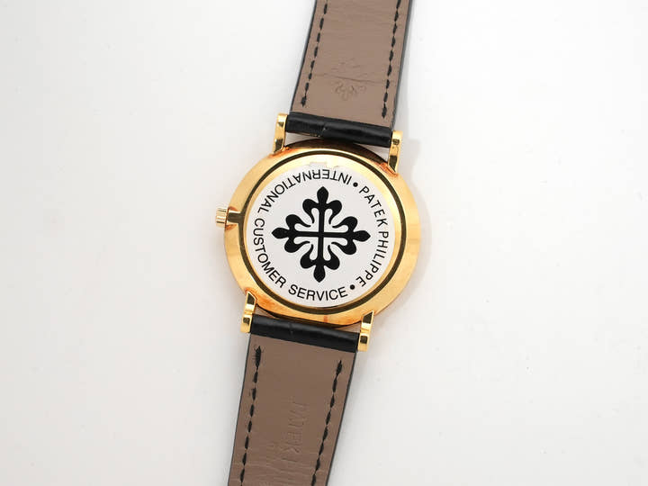 パテックフィリップ カラトラバ Ref.3919J-001 イエローゴールド ホワイト文字盤 中古 ehickeds