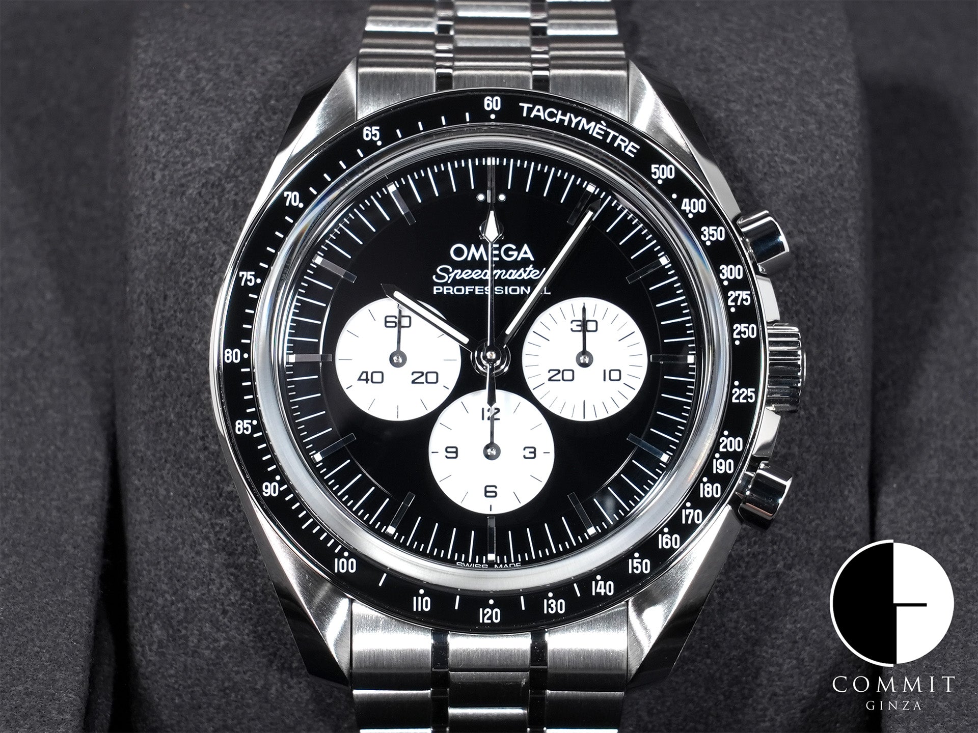 オメガ スピードマスター ムーンウォッチ プロフェッショナル Ref.310.30.42.50.01.004 ステンレススチール ブラックxホワイト文字盤 未使用 q4zv4dxo