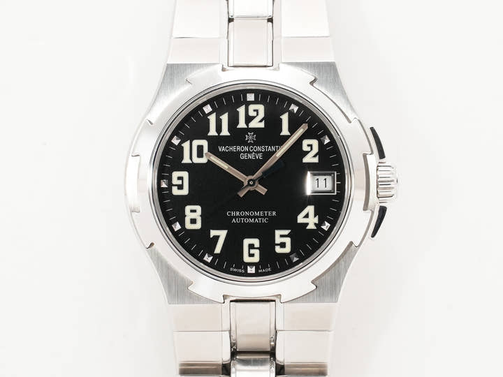 ヴァシュロンコンスタンタン オーヴァーシーズ Ref.42042/423A-8890 ステンレススチール ブラックアラビア文字盤 中古 u8inokpo
