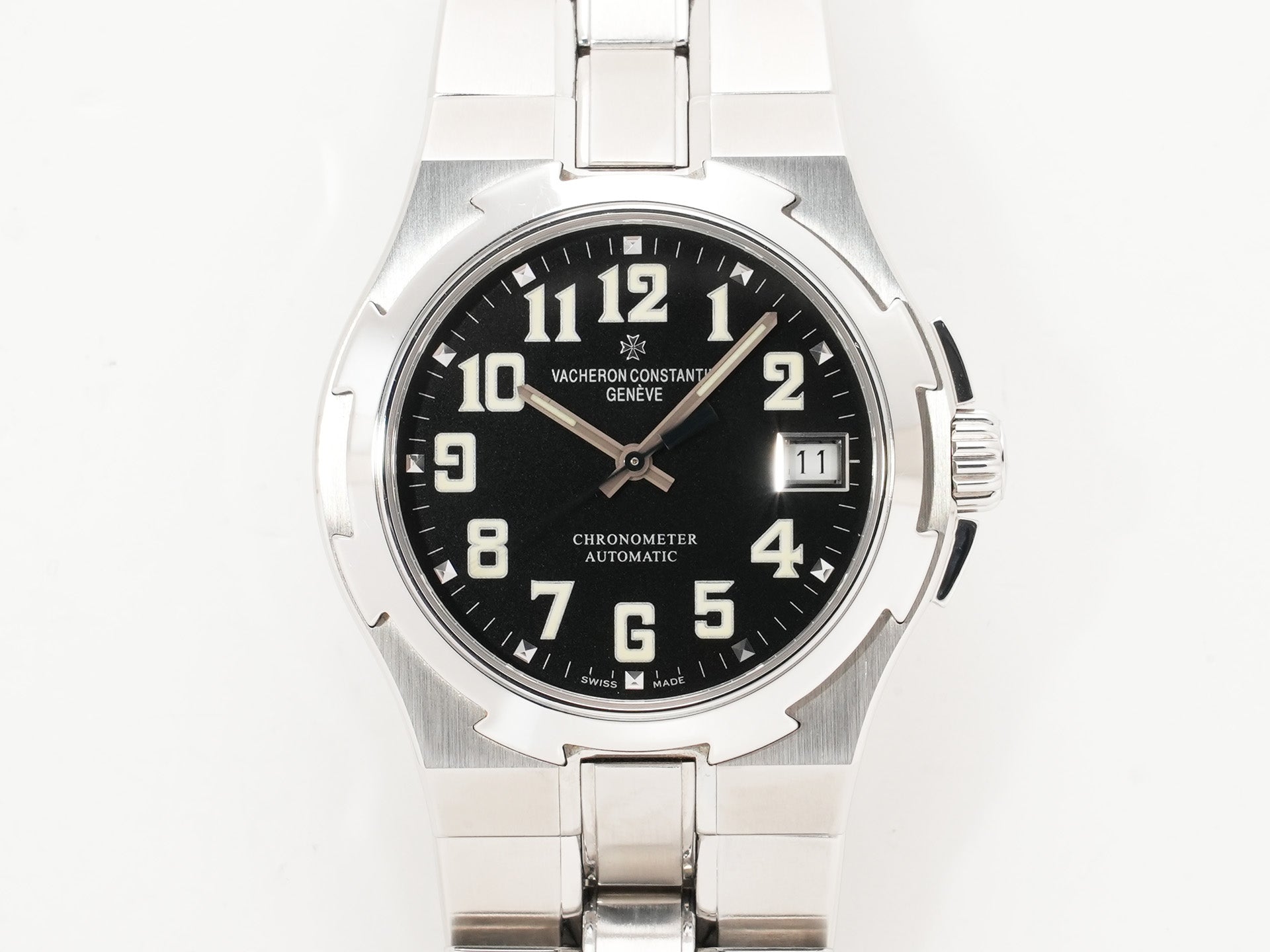 ヴァシュロンコンスタンタン オーヴァーシーズ Ref.42042/423A-8890 ステンレススチール ブラックアラビア文字盤 中古 u8inokpo