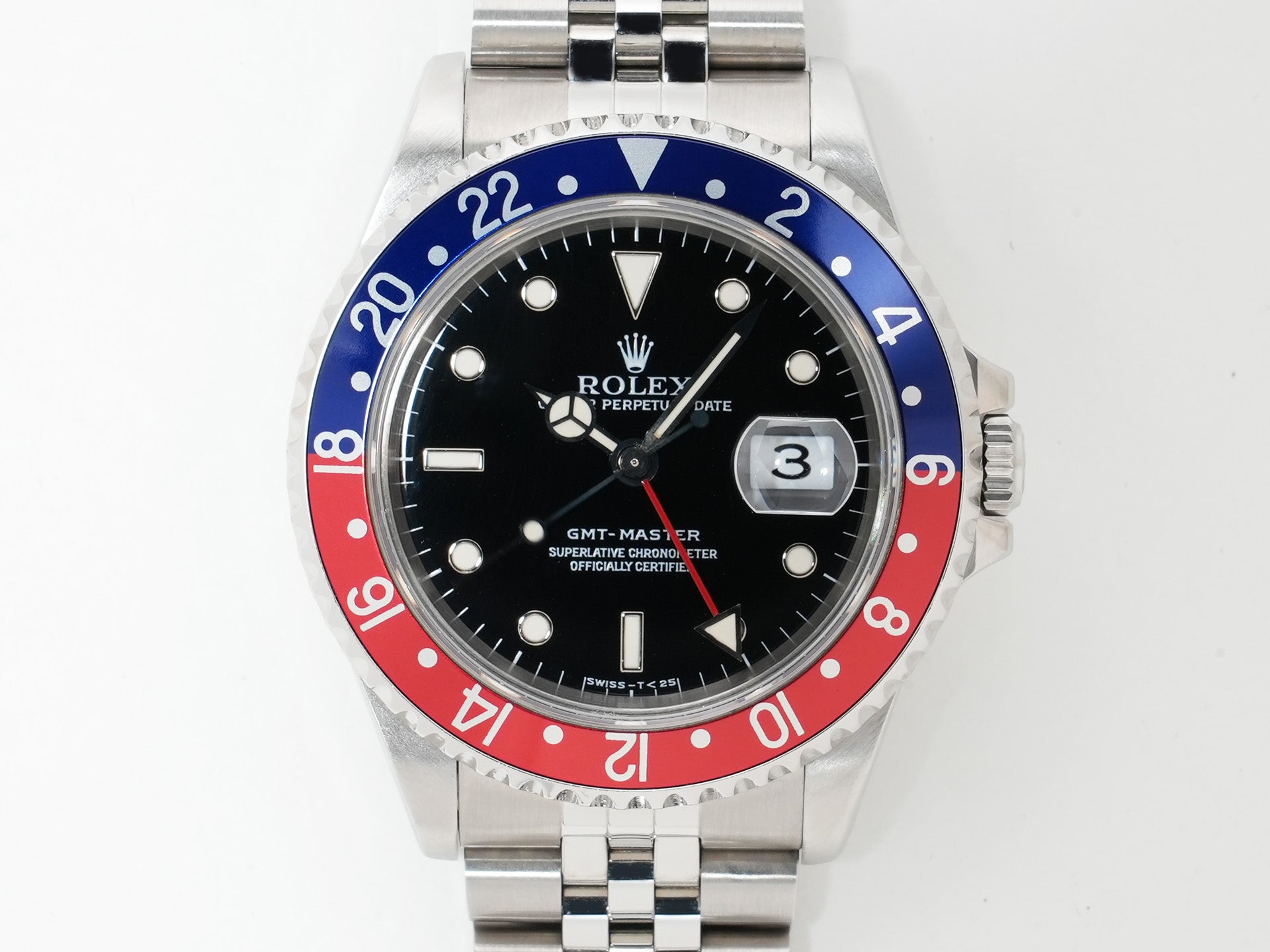 ロレックス GMTマスター Ref.16700 ステンレススチール ブラック文字盤 オイスターブレスレット 中古 gp5o48ju