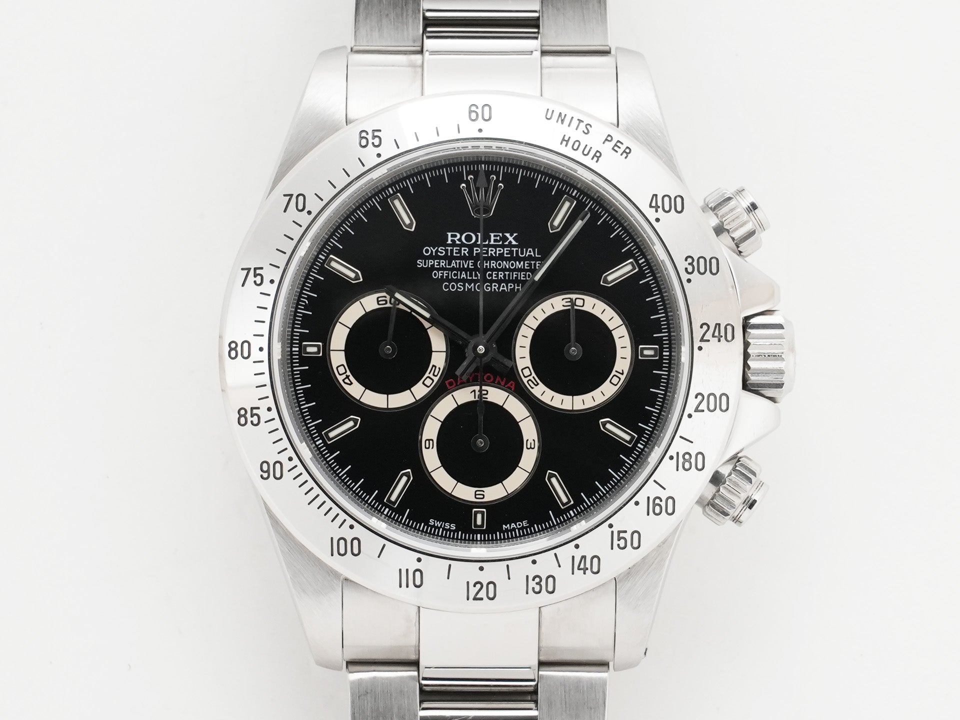 ロレックス デイトナ エルプリメロ Ref.16520 ステンレススチール ブラック文字盤 中古 pmp7afik