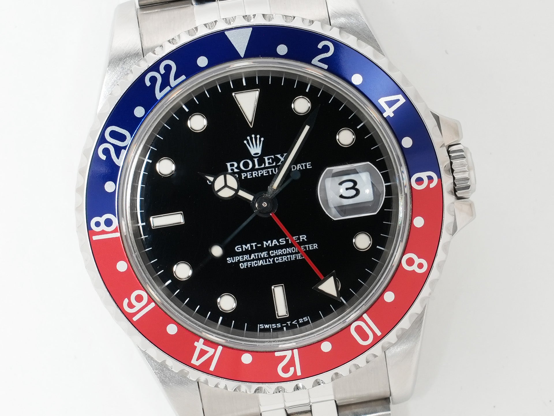ロレックス GMTマスター Ref.16700 ステンレススチール ブラック文字盤 オイスターブレスレット 中古 gp5o48ju