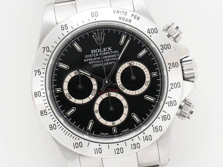 ロレックス デイトナ エルプリメロ Ref.16520 ステンレススチール ブラック文字盤 中古 pmp7afik