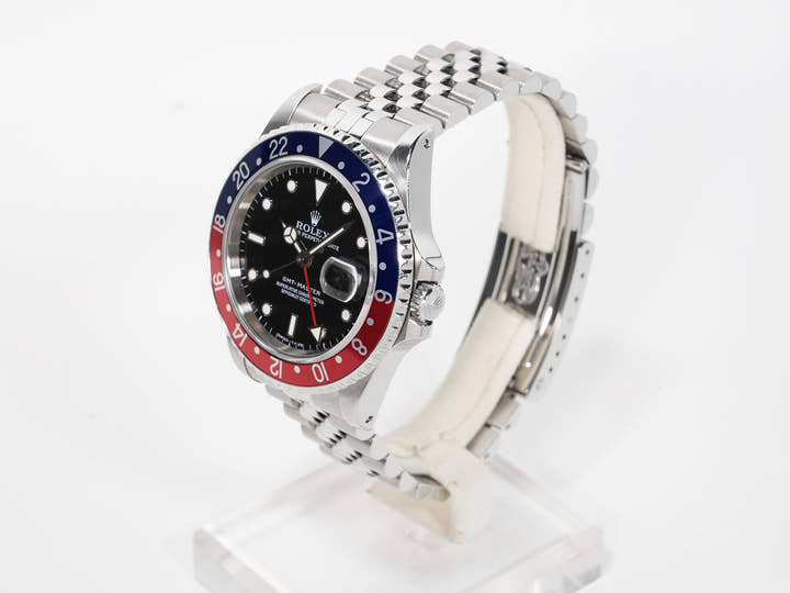 ロレックス GMTマスター Ref.16700 ステンレススチール ブラック文字盤 オイスターブレスレット 中古 gp5o48ju