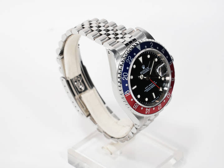 ロレックス GMTマスター Ref.16700 ステンレススチール ブラック文字盤 オイスターブレスレット 中古 gp5o48ju