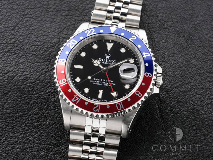 ロレックス GMTマスター Ref.16700 ステンレススチール ブラック文字盤 オイスターブレスレット 中古 gp5o48ju