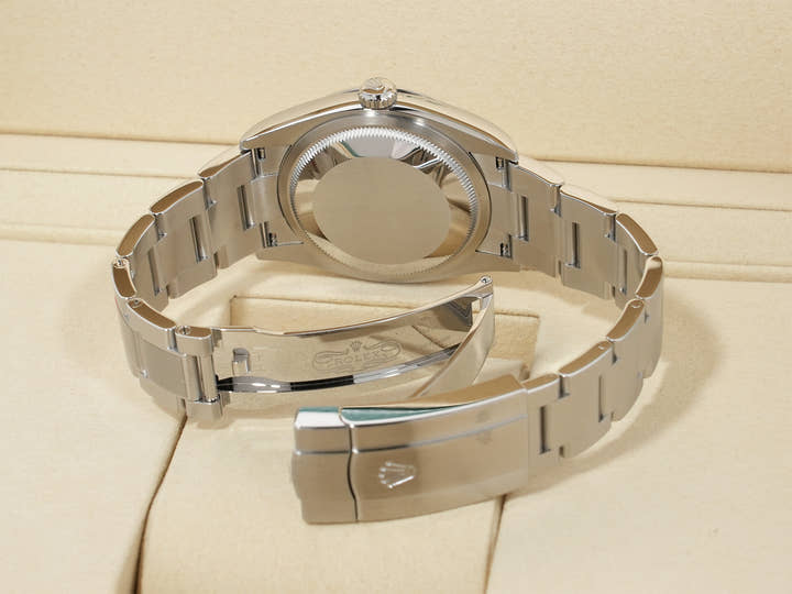 ロレックス オイスターパーペチュアル36 Ref.126000 ステンレススチール ピスタチオ文字盤 未使用 2owho8es