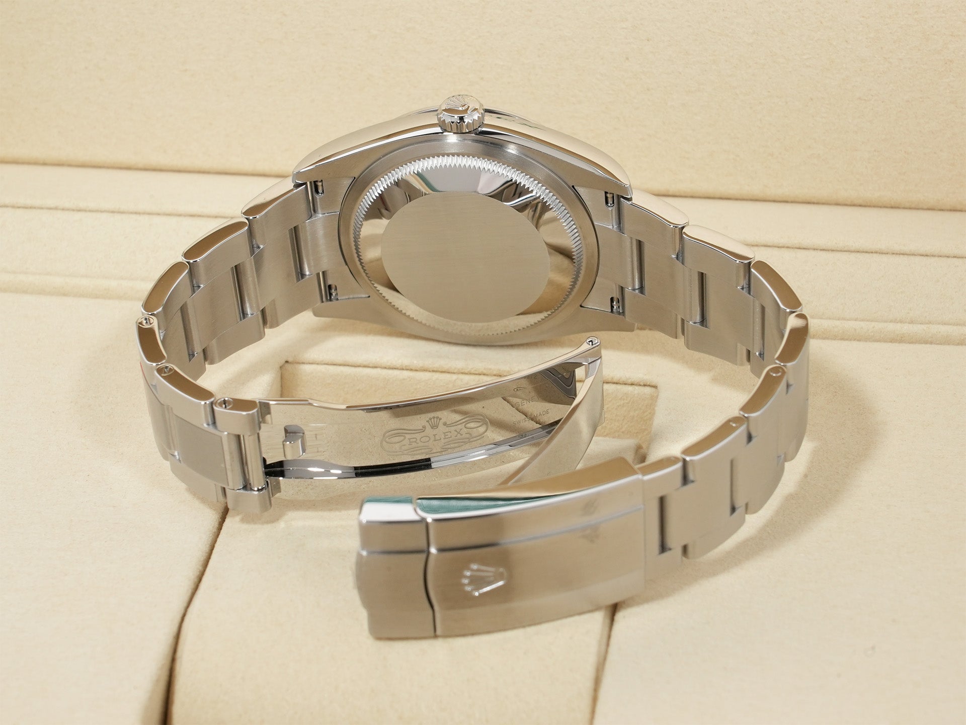 ロレックス オイスターパーペチュアル36 Ref.126000 ステンレススチール ピスタチオ文字盤 未使用 2owho8es