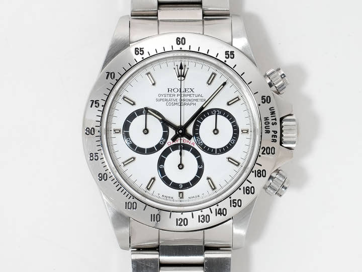 ロレックス デイトナ エルプリメロ Ref.16520 ステンレススチール ホワイト文字盤 中古 4c25tvfs