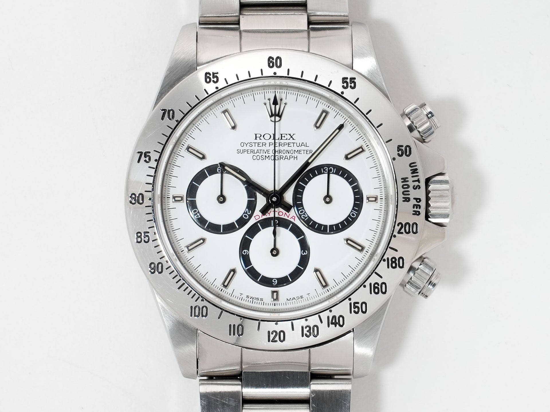 ロレックス デイトナ エルプリメロ Ref.16520 ステンレススチール ホワイト文字盤 中古 4c25tvfs