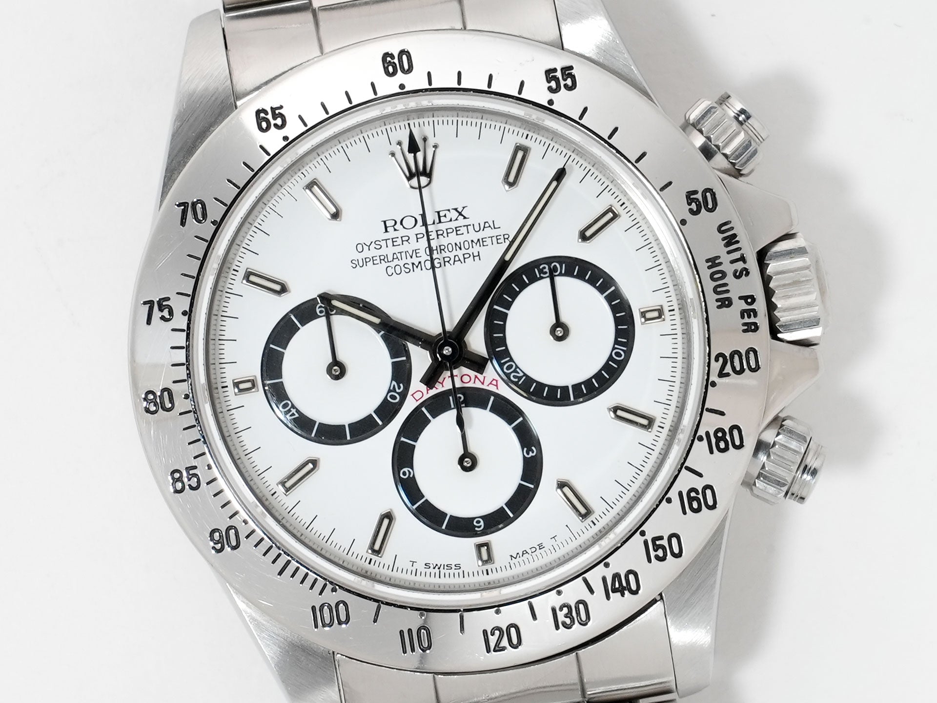 ロレックス デイトナ エルプリメロ Ref.16520 ステンレススチール ホワイト文字盤 中古 4c25tvfs