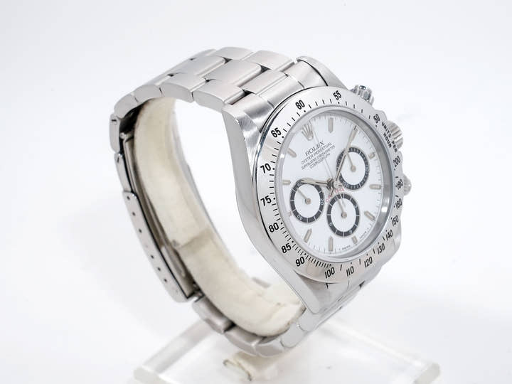 ロレックス デイトナ エルプリメロ Ref.16520 ステンレススチール ホワイト文字盤 中古 4c25tvfs