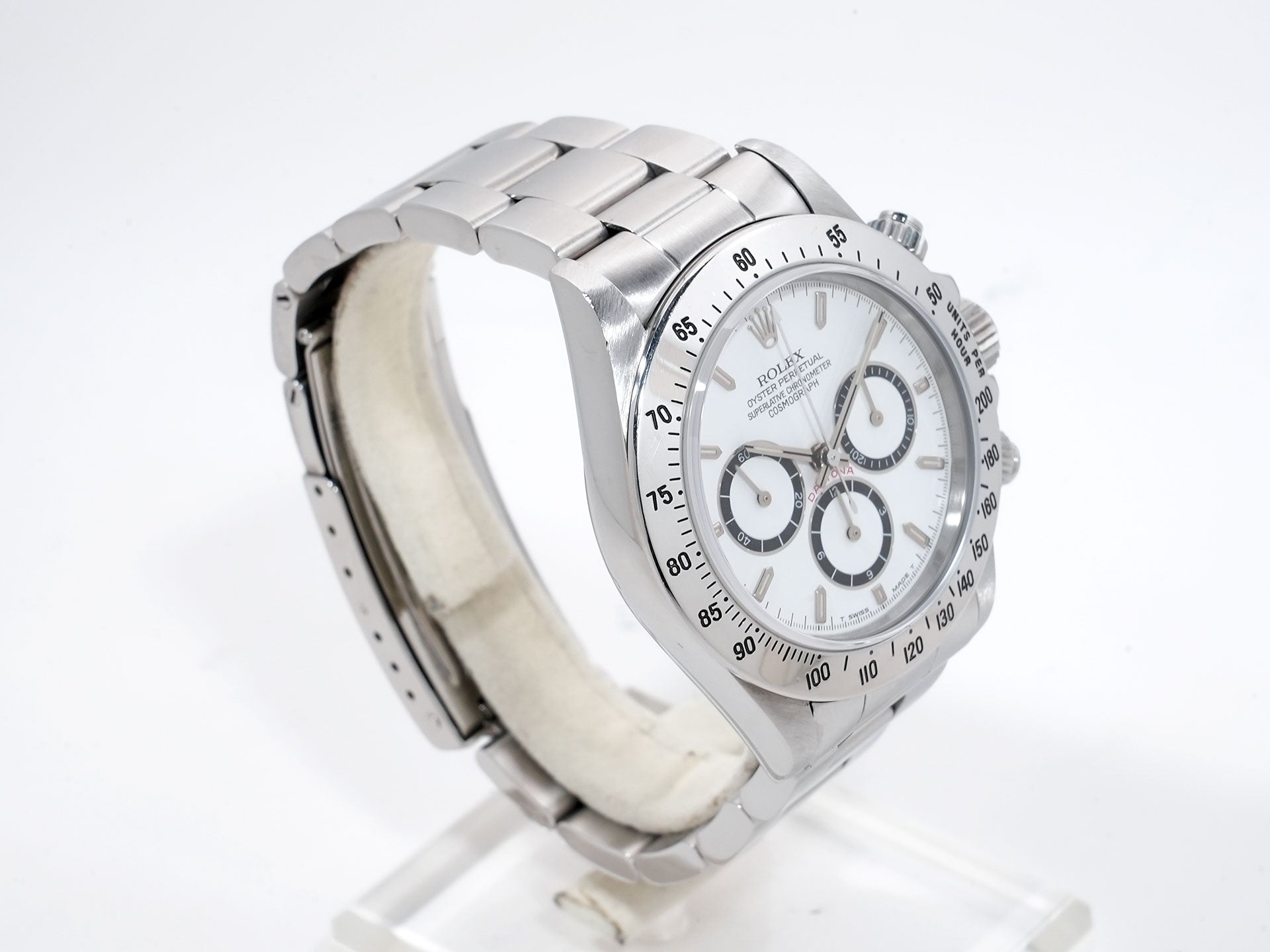 ロレックス デイトナ エルプリメロ Ref.16520 ステンレススチール ホワイト文字盤 中古 4c25tvfs
