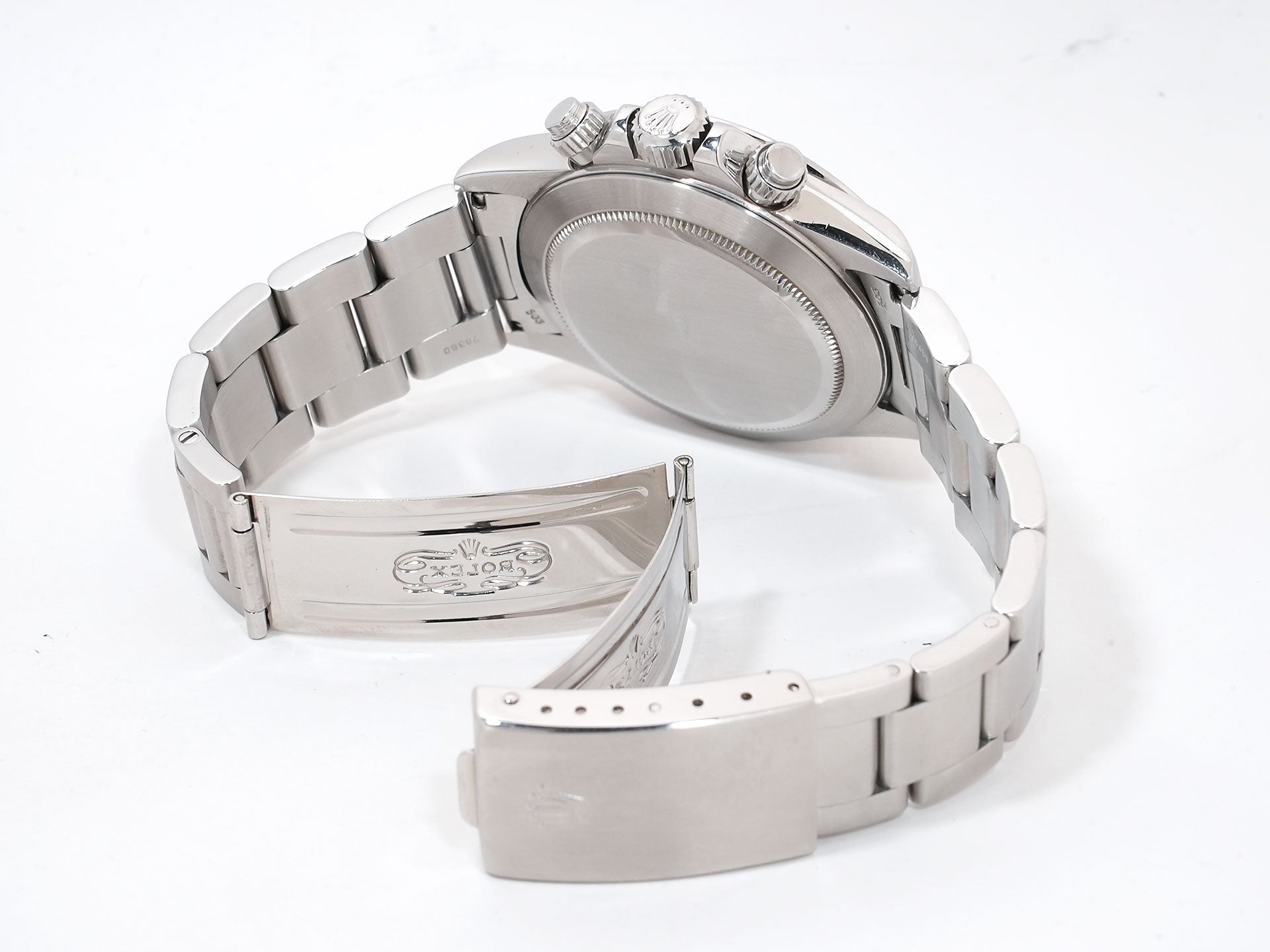ロレックス デイトナ エルプリメロ Ref.16520 ステンレススチール ホワイト文字盤 中古 4c25tvfs