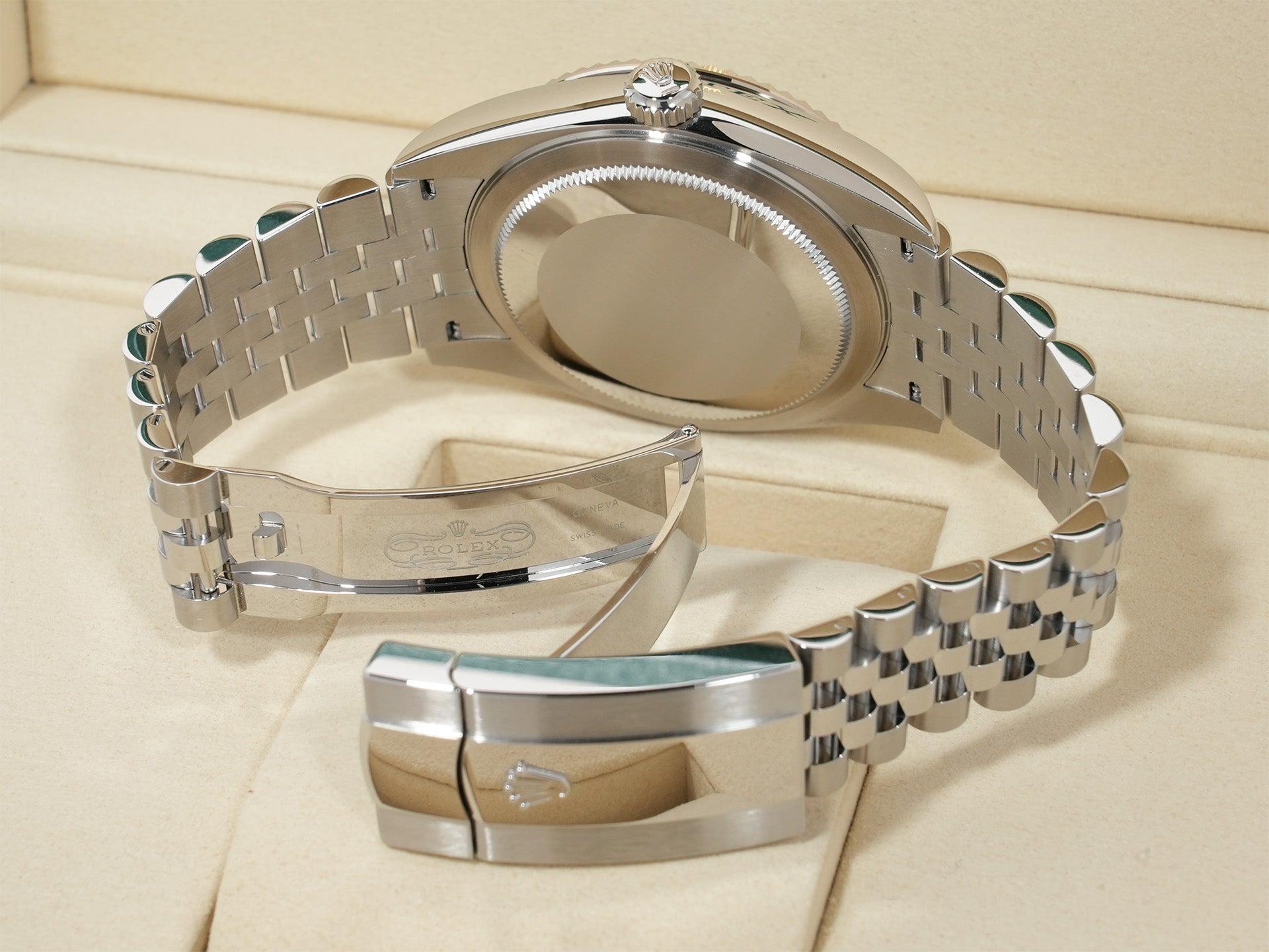 ロレックス スカイドゥエラー Ref.336934 ステンレススチール/ホワイトゴールド ミントグリーン文字盤 ジュビリーブレスレット 未使用 usvprq8m