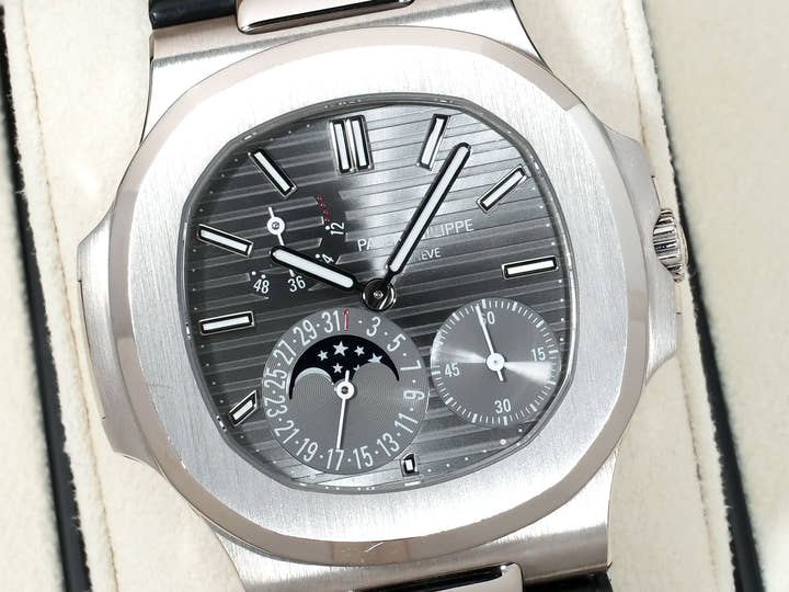 パテックフィリップ ノーチラス プチコンプリケーション Ref.5712G-001 ホワイトゴールド スレート文字盤 中古 ia7w376t