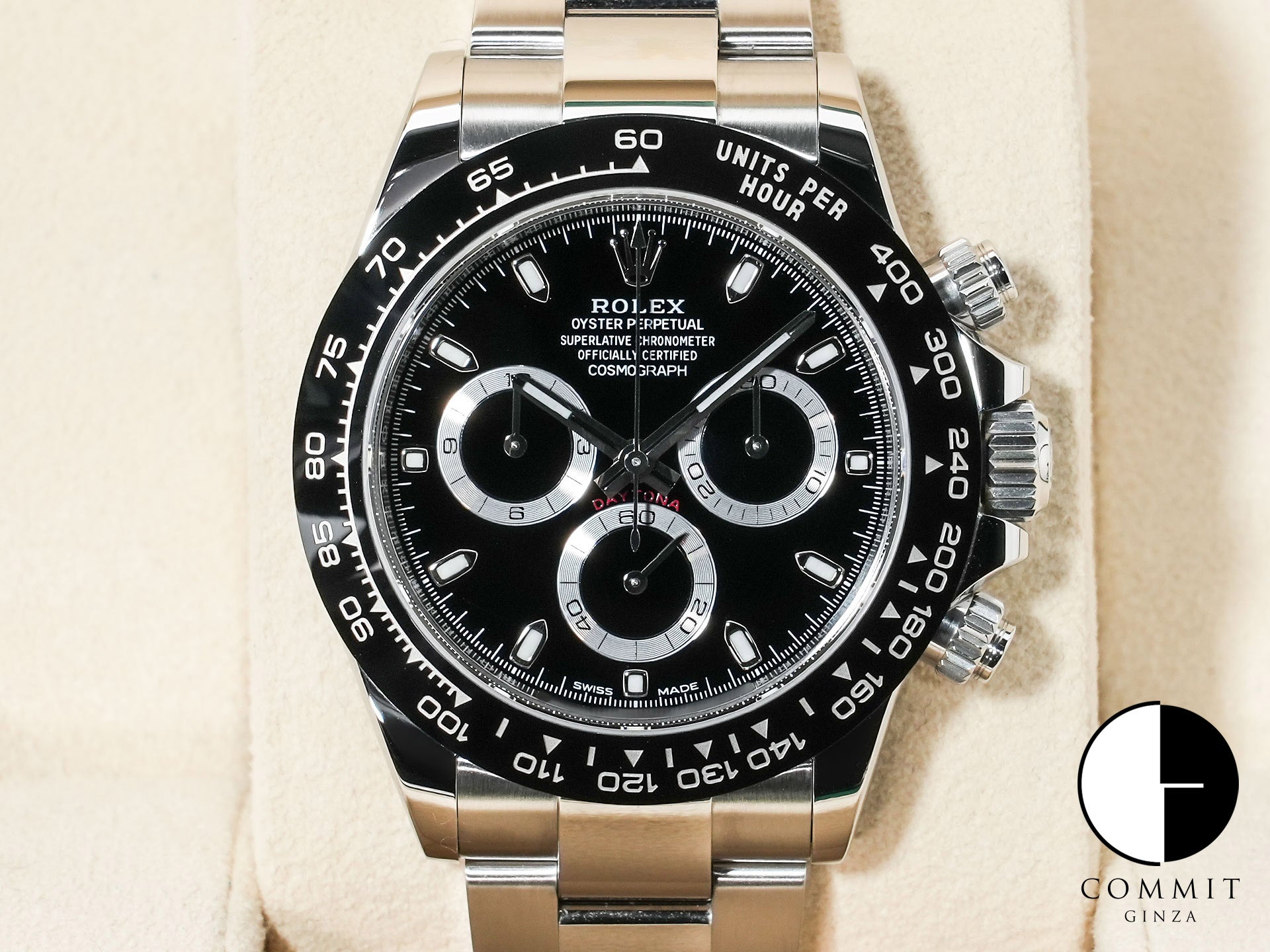 ロレックス デイトナ Ref.116500LN ステンレススチール ブラック文字盤 美品 sjhhm6qu